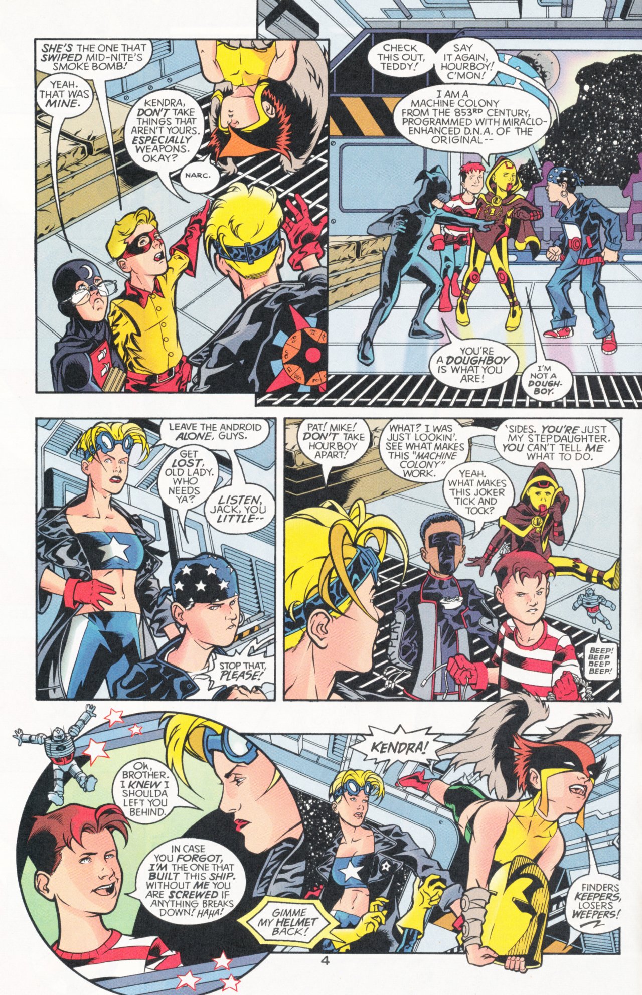 Read online Sins of Youth comic -  Issue # Starwoman & The JSA Jr. - 7