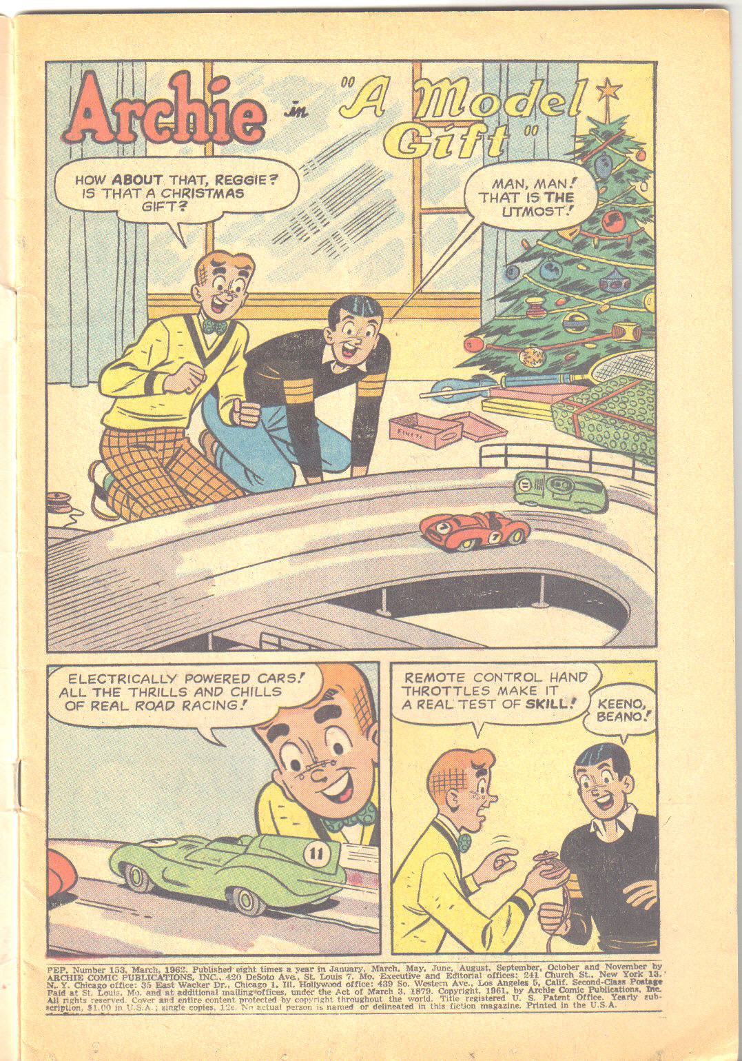 Read online Pep Comics comic -  Issue #153 - 3