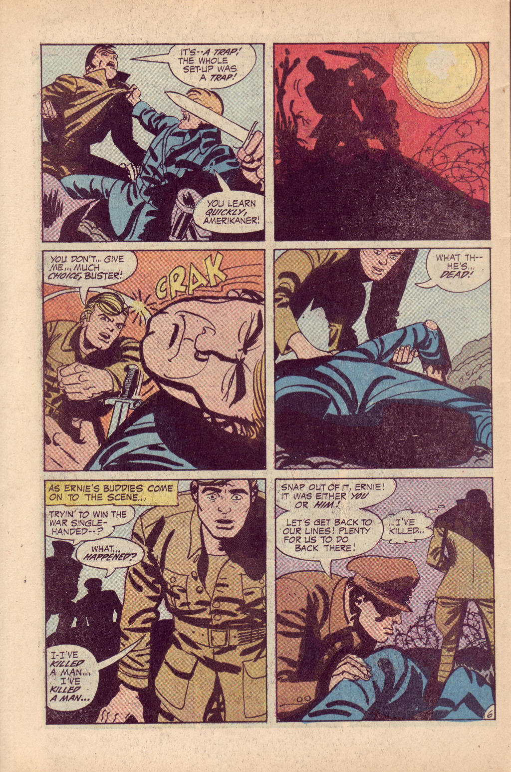 Read online Our Army at War (1952) comic -  Issue #234 - 30