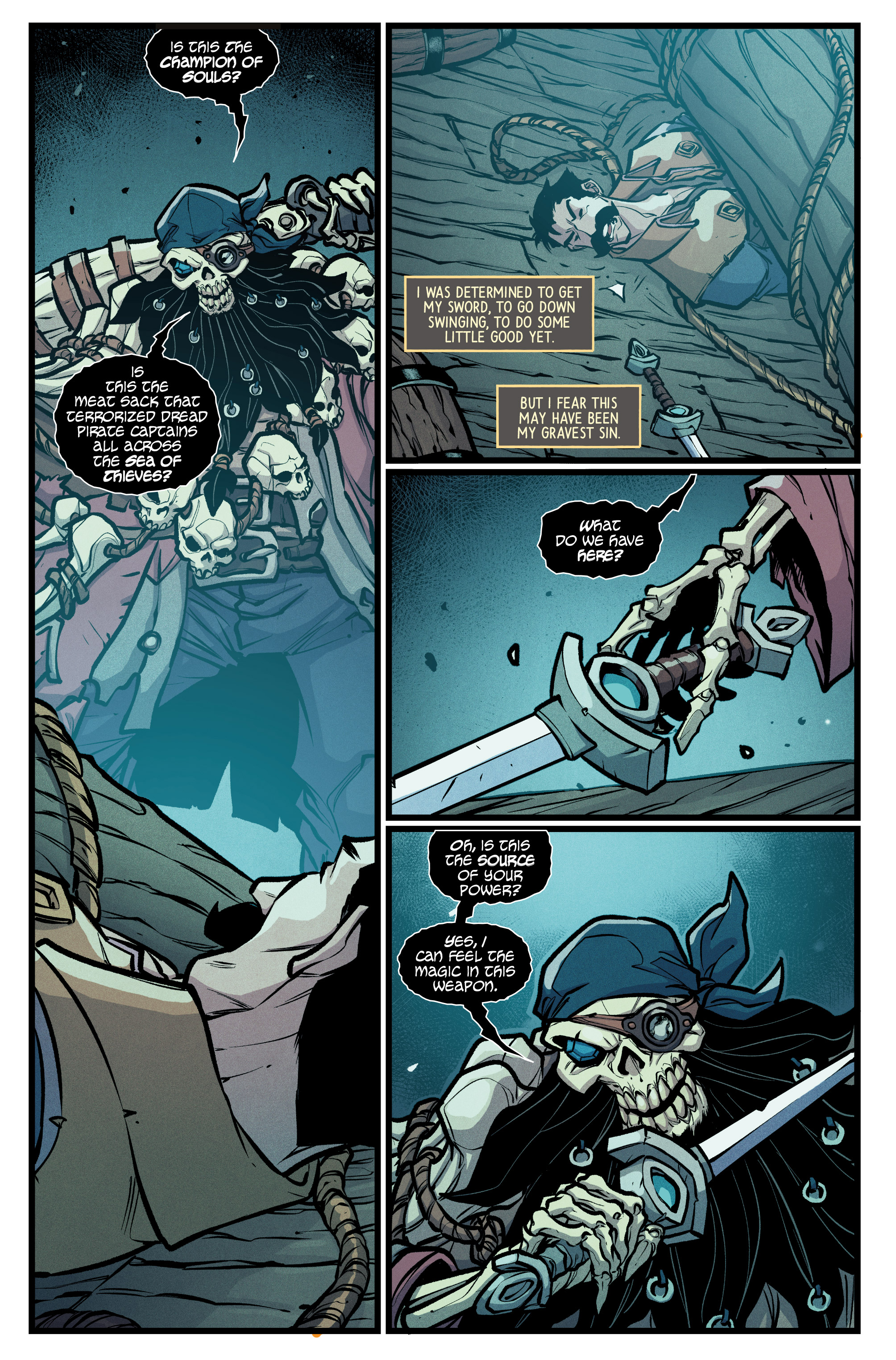 Read online Sea of Thieves comic -  Issue #3 - 6