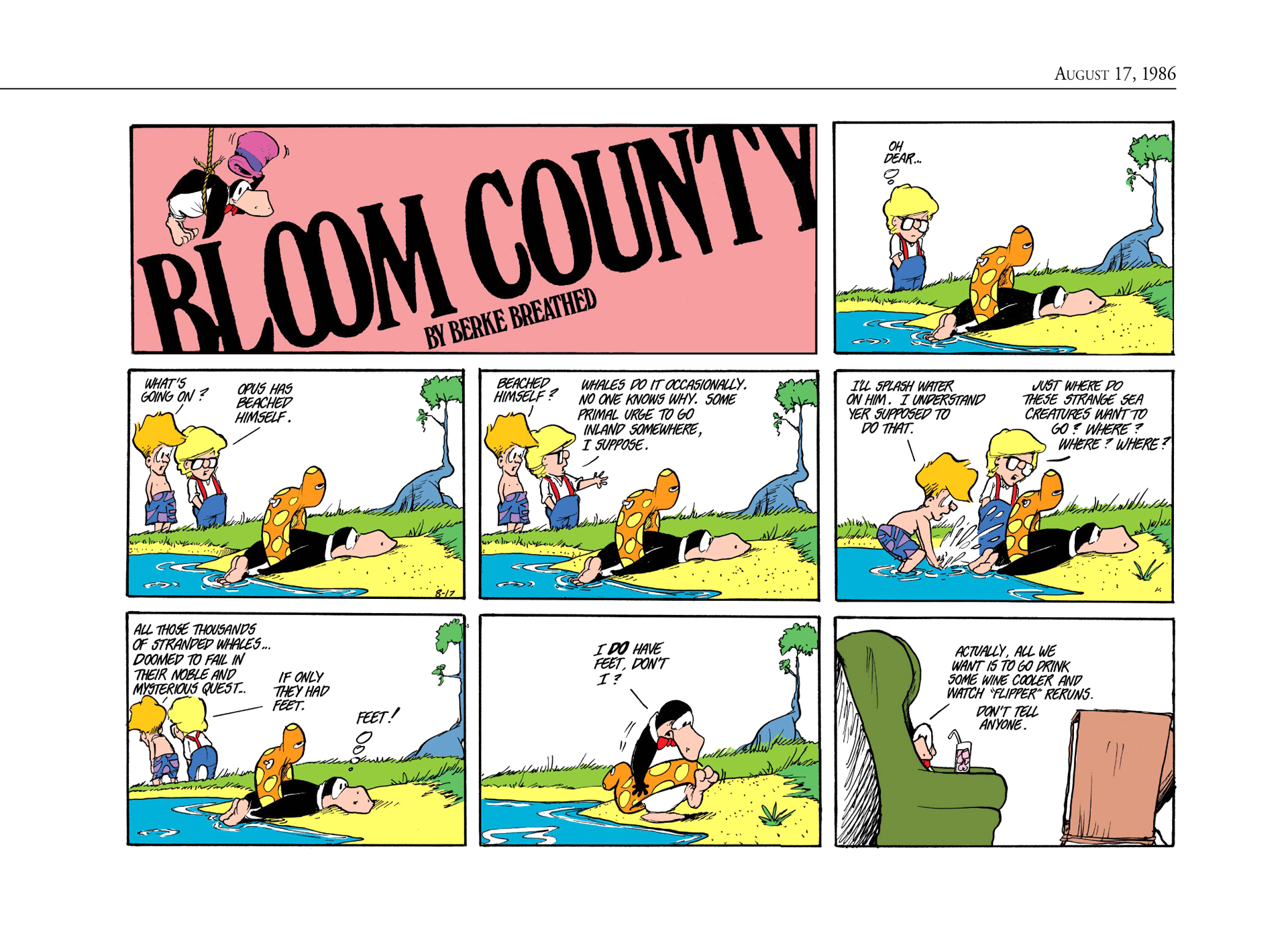 Read online The Bloom County Digital Library comic -  Issue # TPB 6 (Part 2) - 88