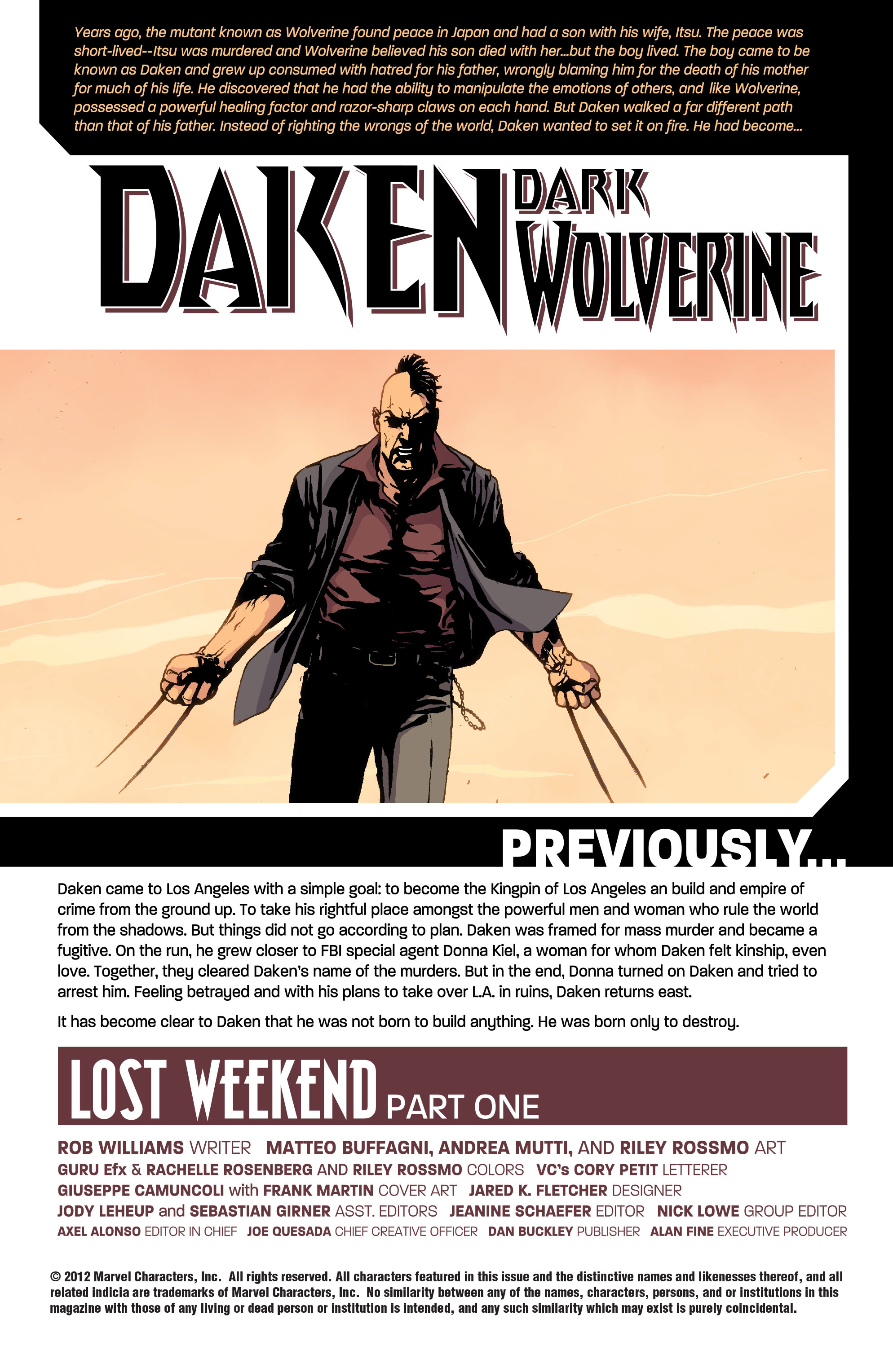 Read online Daken: Dark Wolverine comic -  Issue #21 - 2