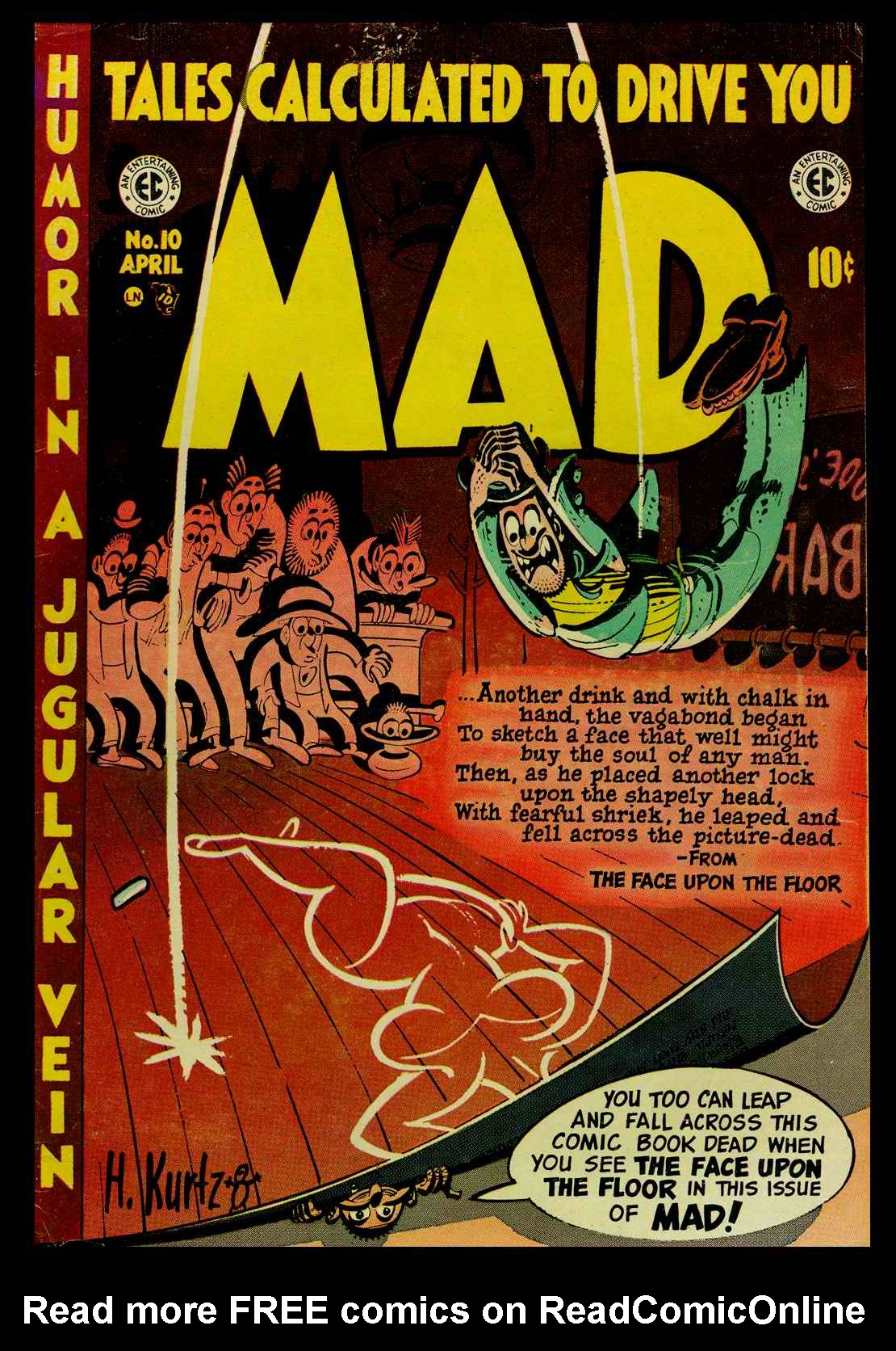 Read online MAD comic -  Issue #10 - 1