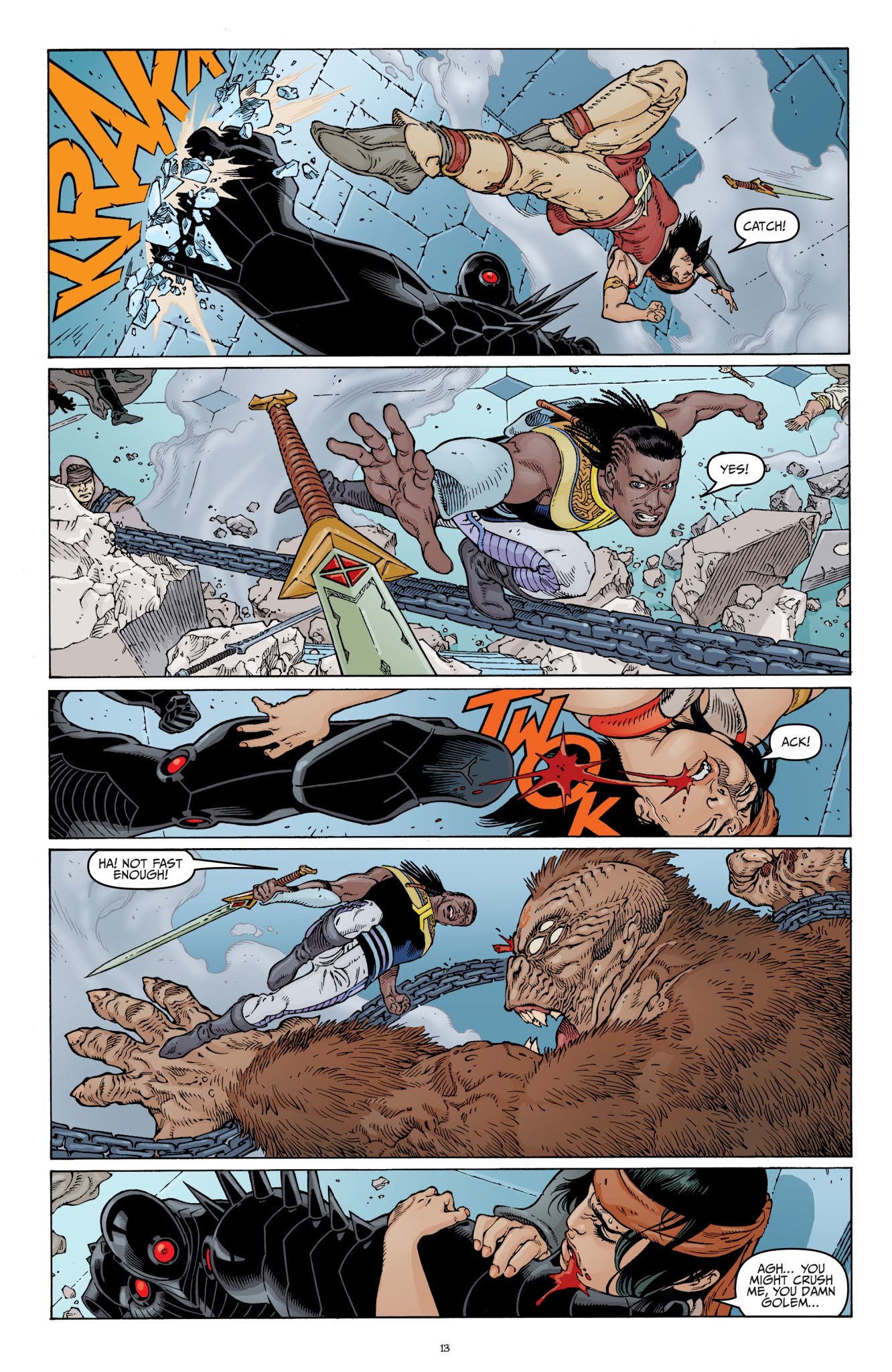 Read online Sword of Ages comic -  Issue #5 - 14