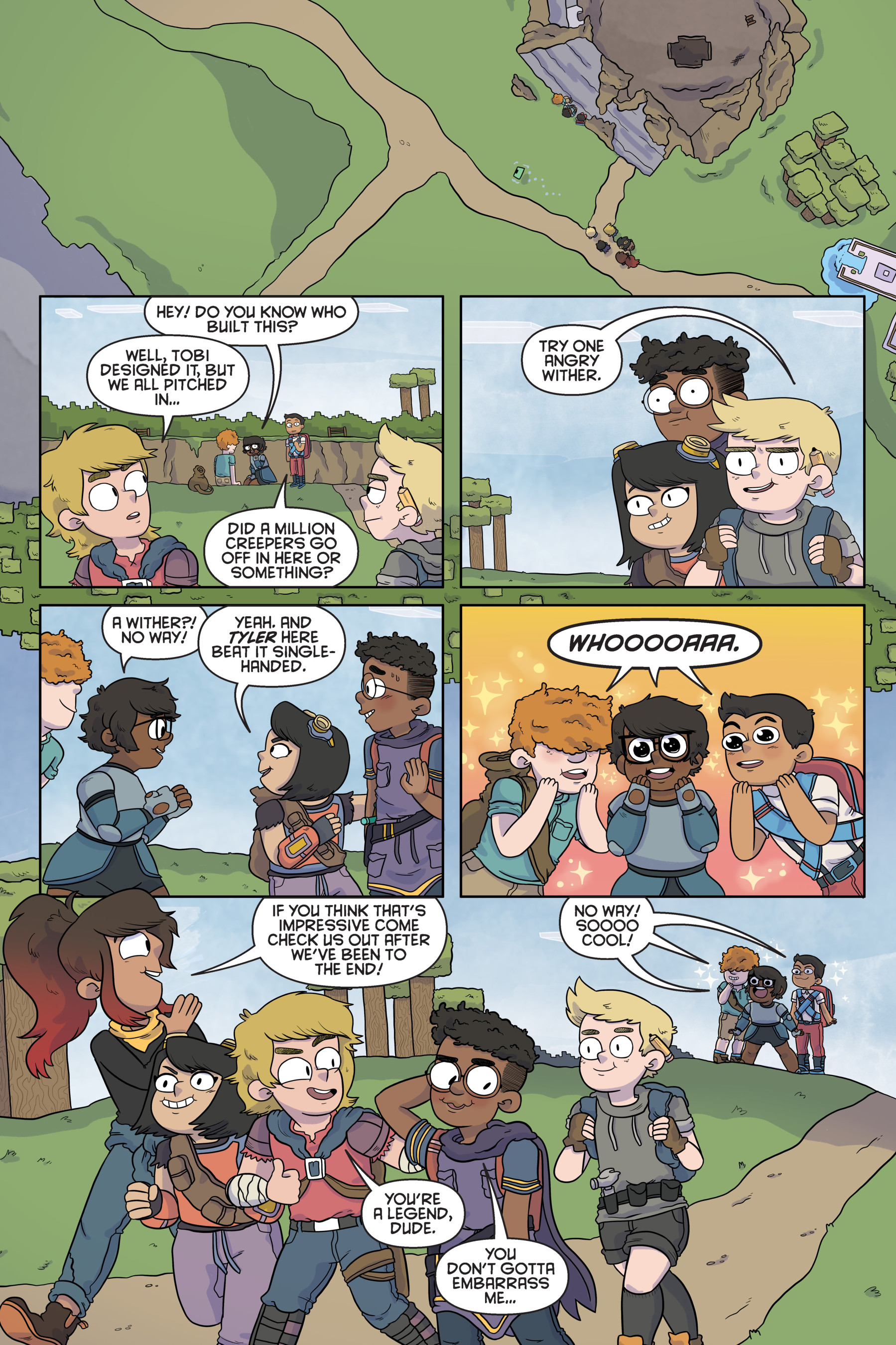 Read online Minecraft comic -  Issue # TPB 1 - 36