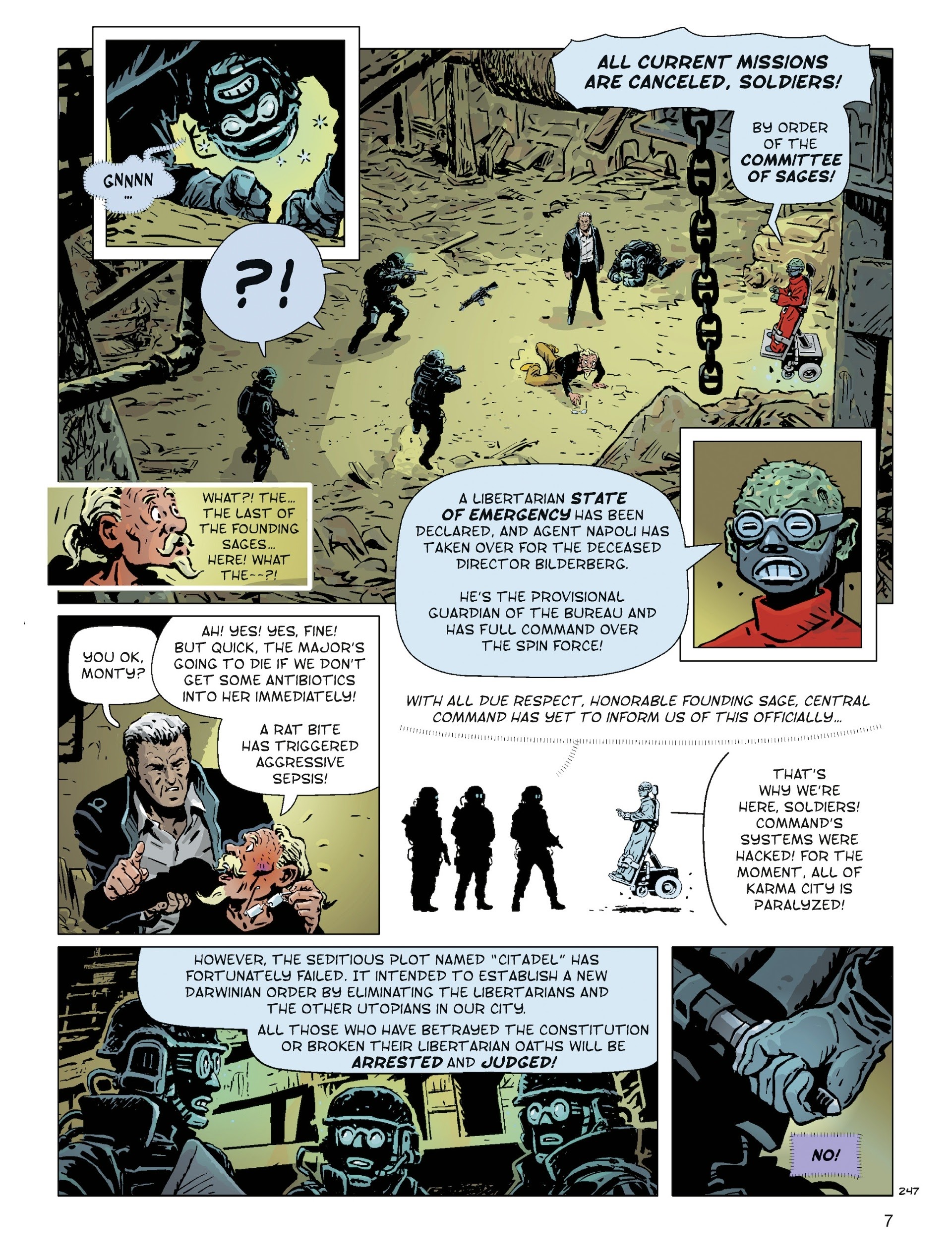 Read online Karma City comic -  Issue #11 - 9