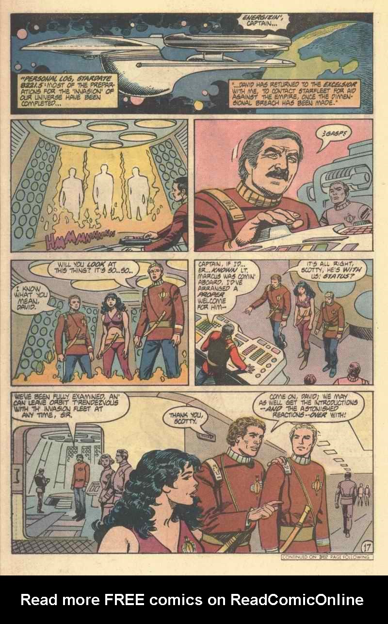 Read online Star Trek (1984) comic -  Issue #13 - 18