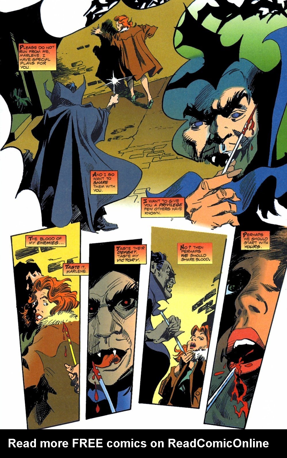 Read online Tomb of Dracula (1991) comic -  Issue #1 - 10