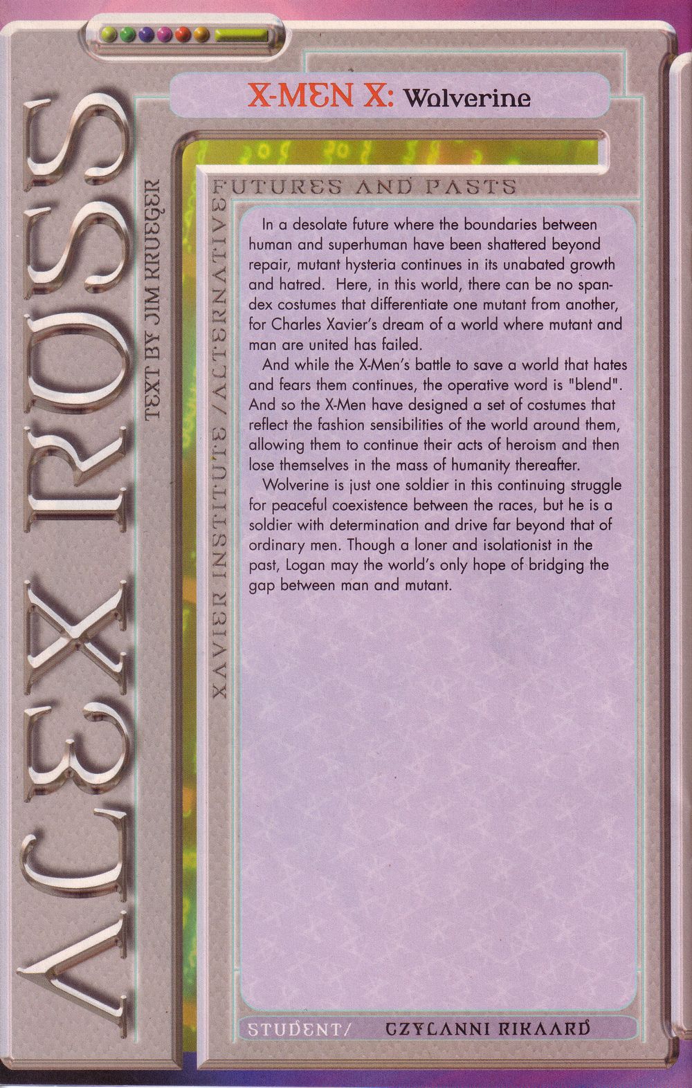 Read online X-Men: Millennial Visions comic -  Issue #2 - 30
