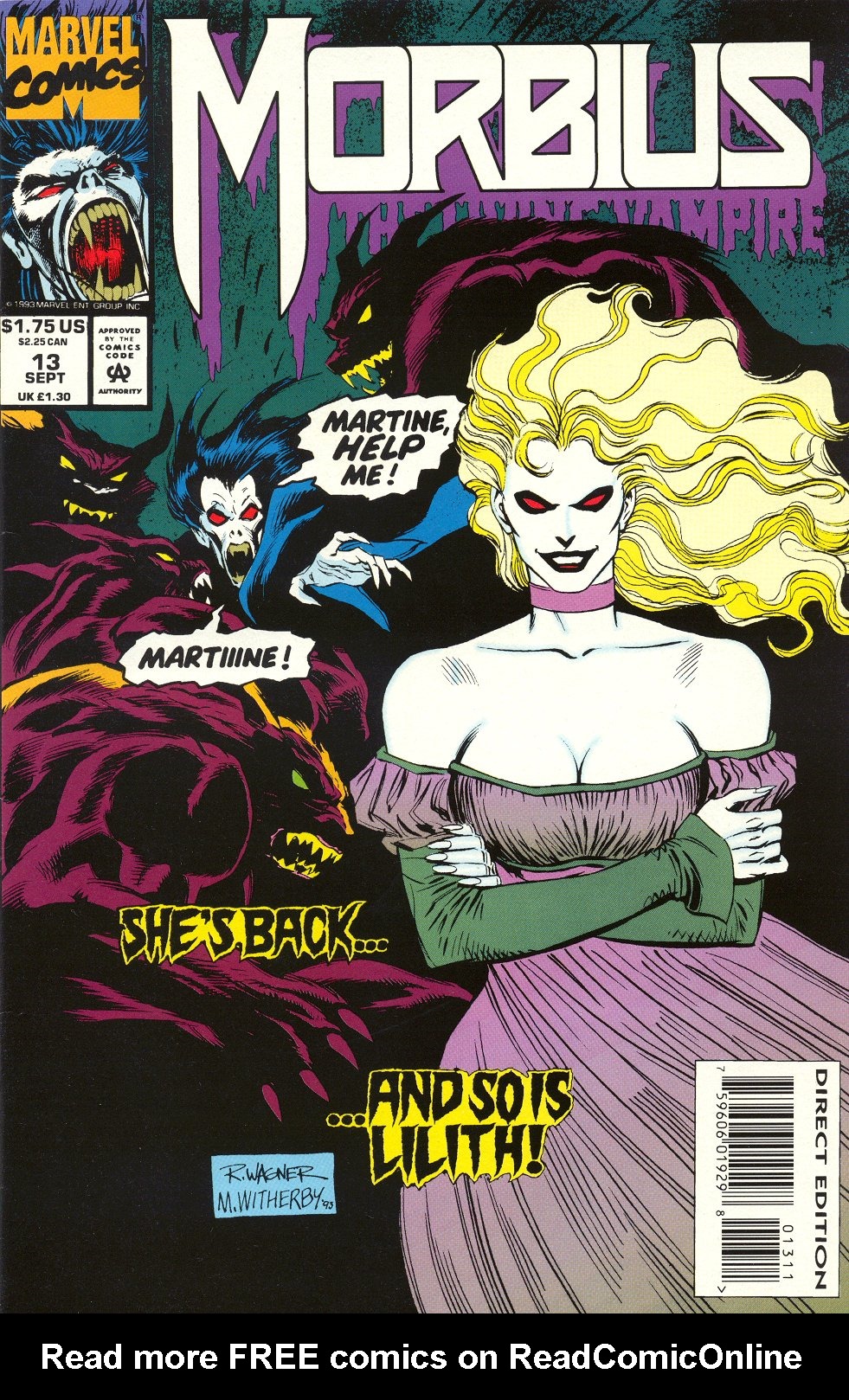 Read online Morbius: The Living Vampire (1992) comic -  Issue #13 - 3