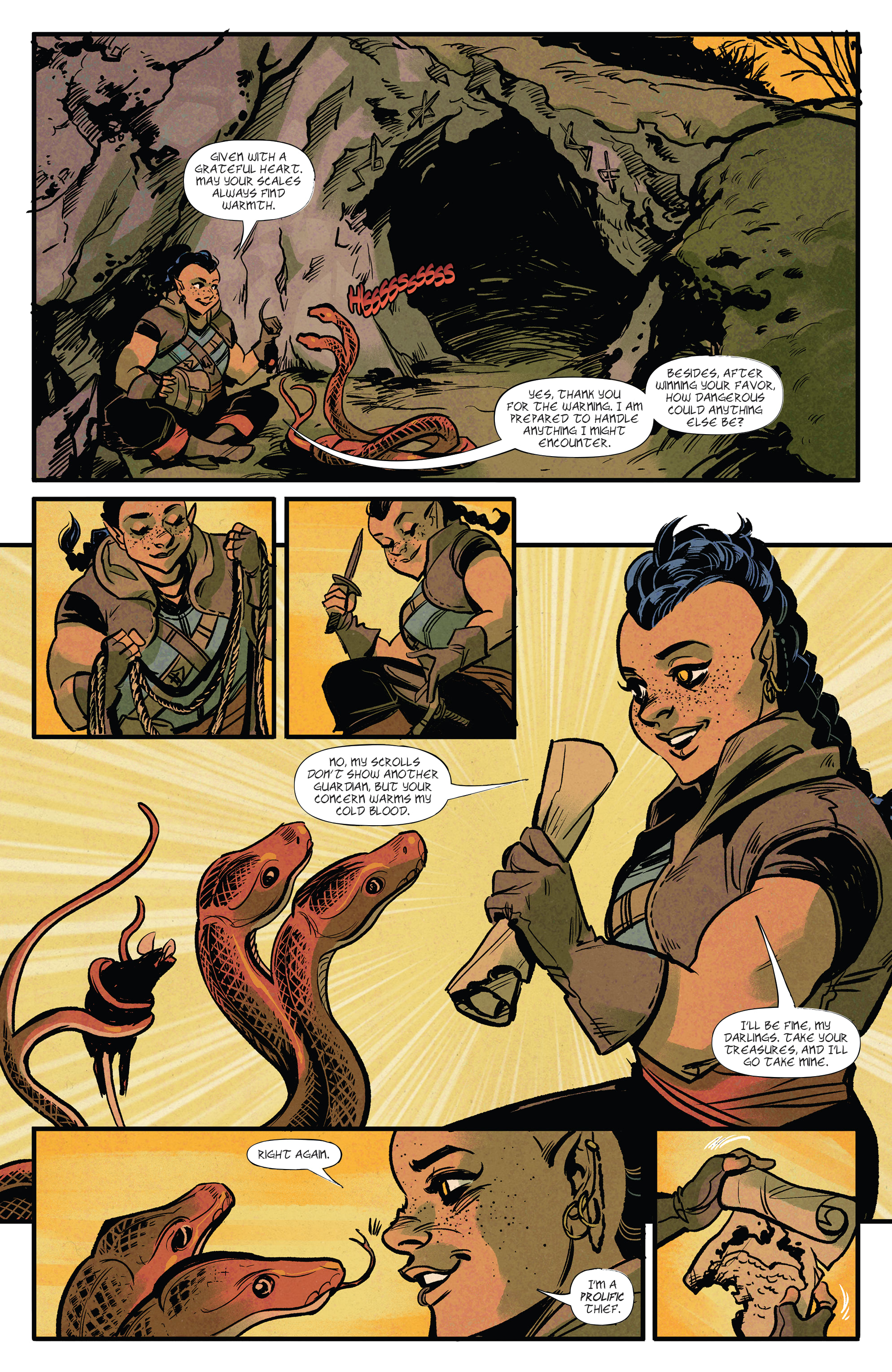 Read online Dungeons & Dragons: Ravenloft – Orphan of Agony Isle comic -  Issue #4 - 4