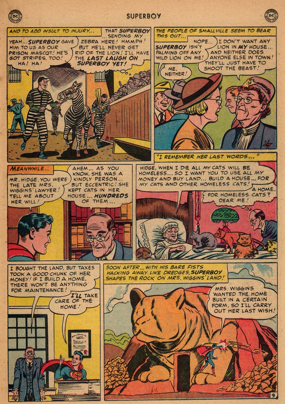 Read online Superboy (1949) comic -  Issue #5 - 22