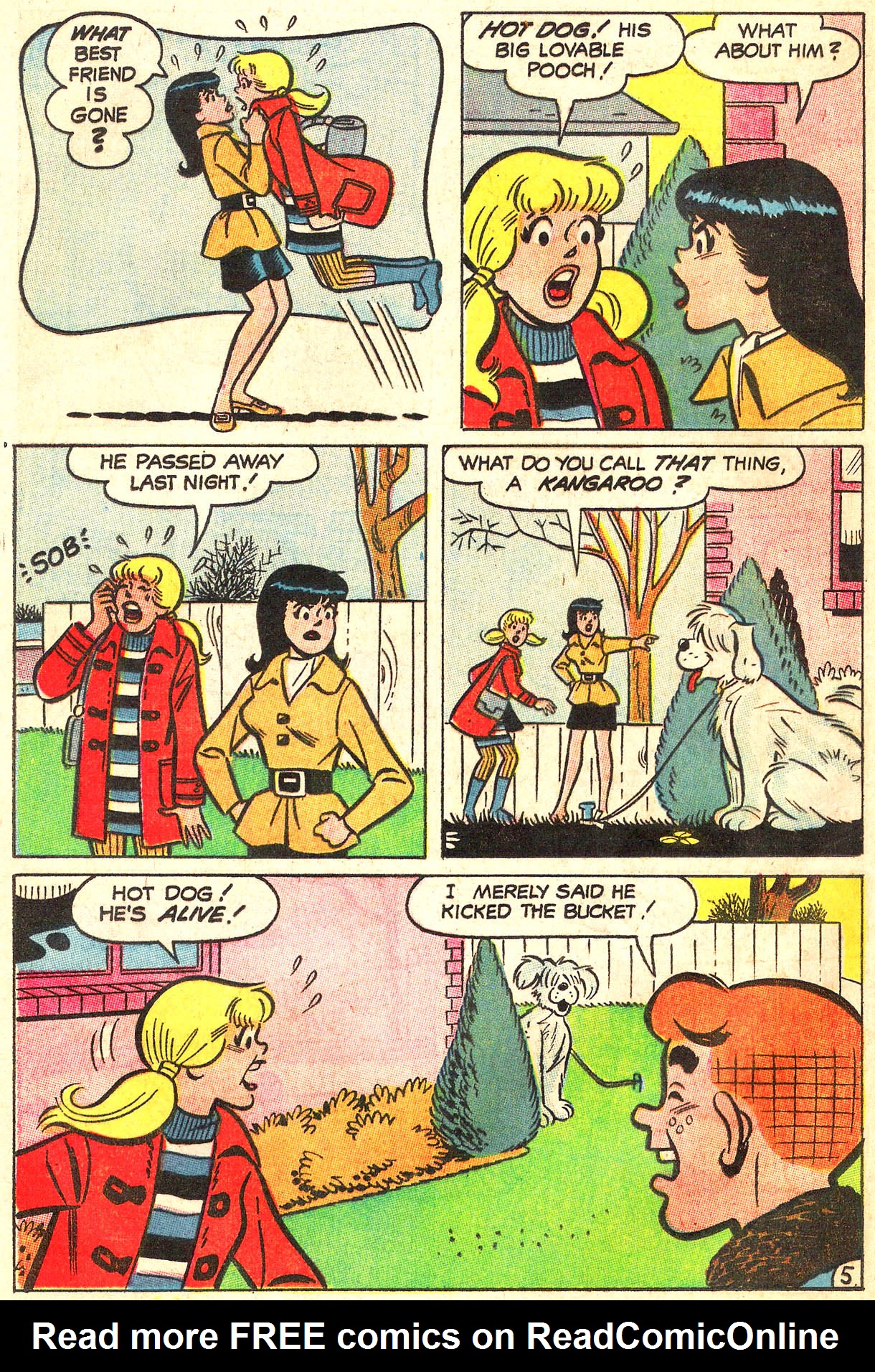 Read online Archie's Girls Betty and Veronica comic -  Issue #158 - 24