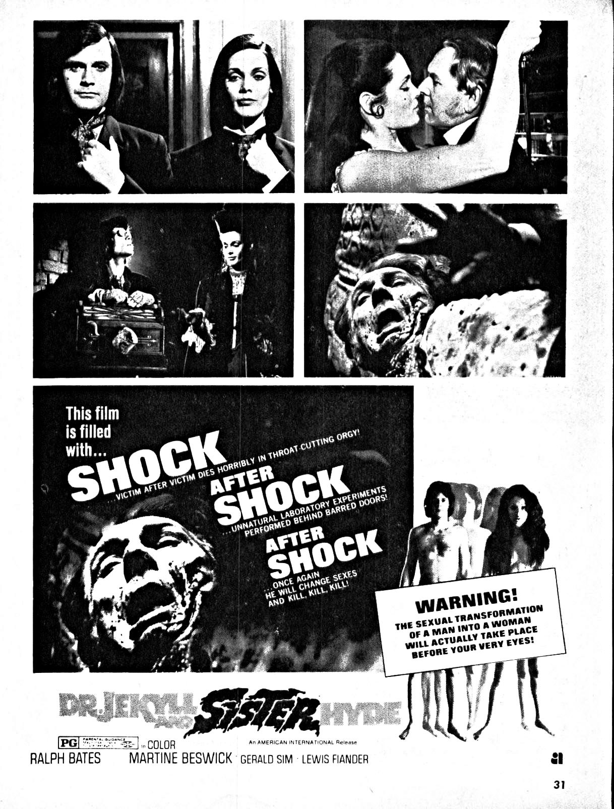 Read online Nightmare (1970) comic -  Issue #9 - 31