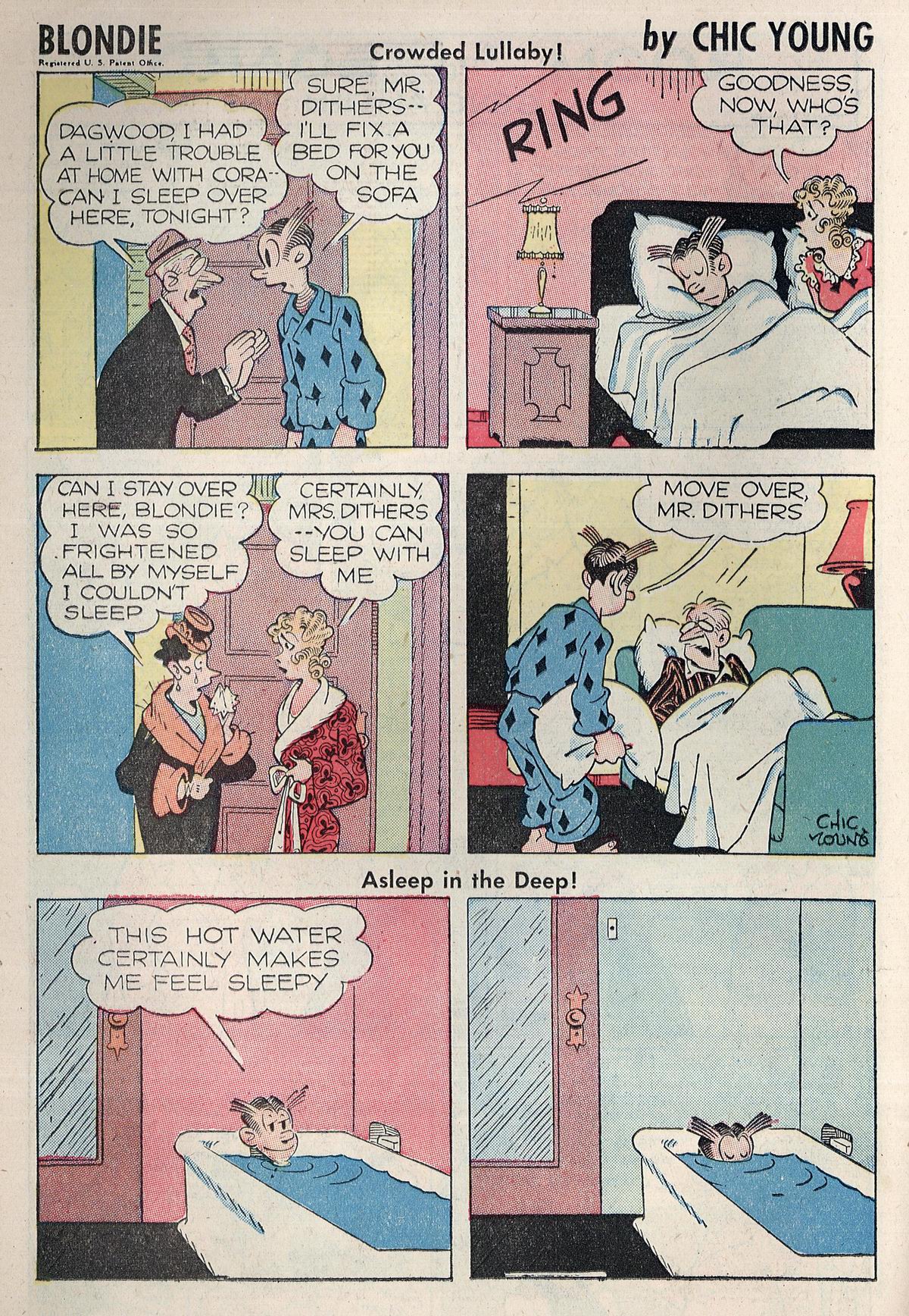 Read online Blondie Comics (1947) comic -  Issue #13 - 16