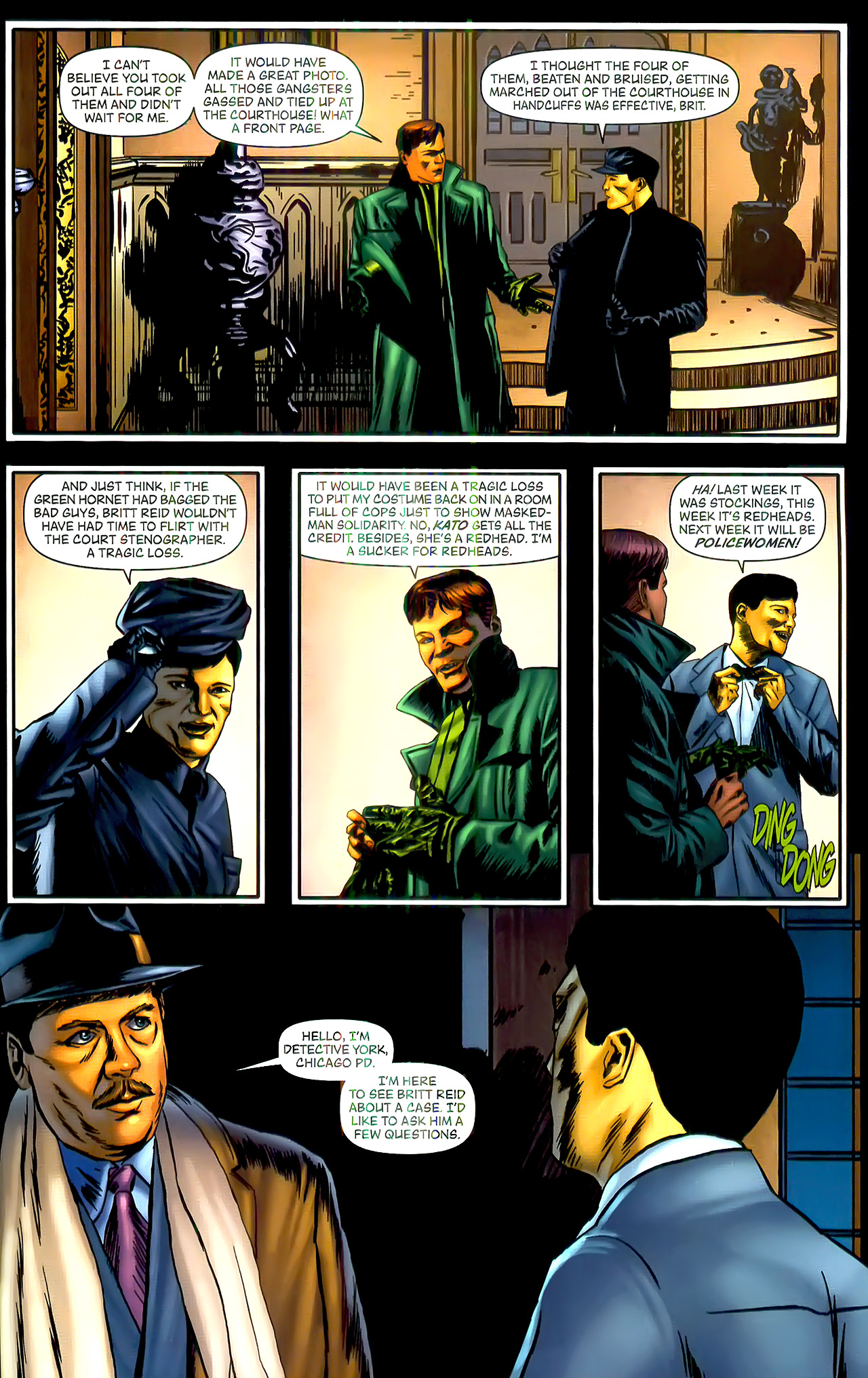 Read online Kato Origins comic -  Issue #1 - 10