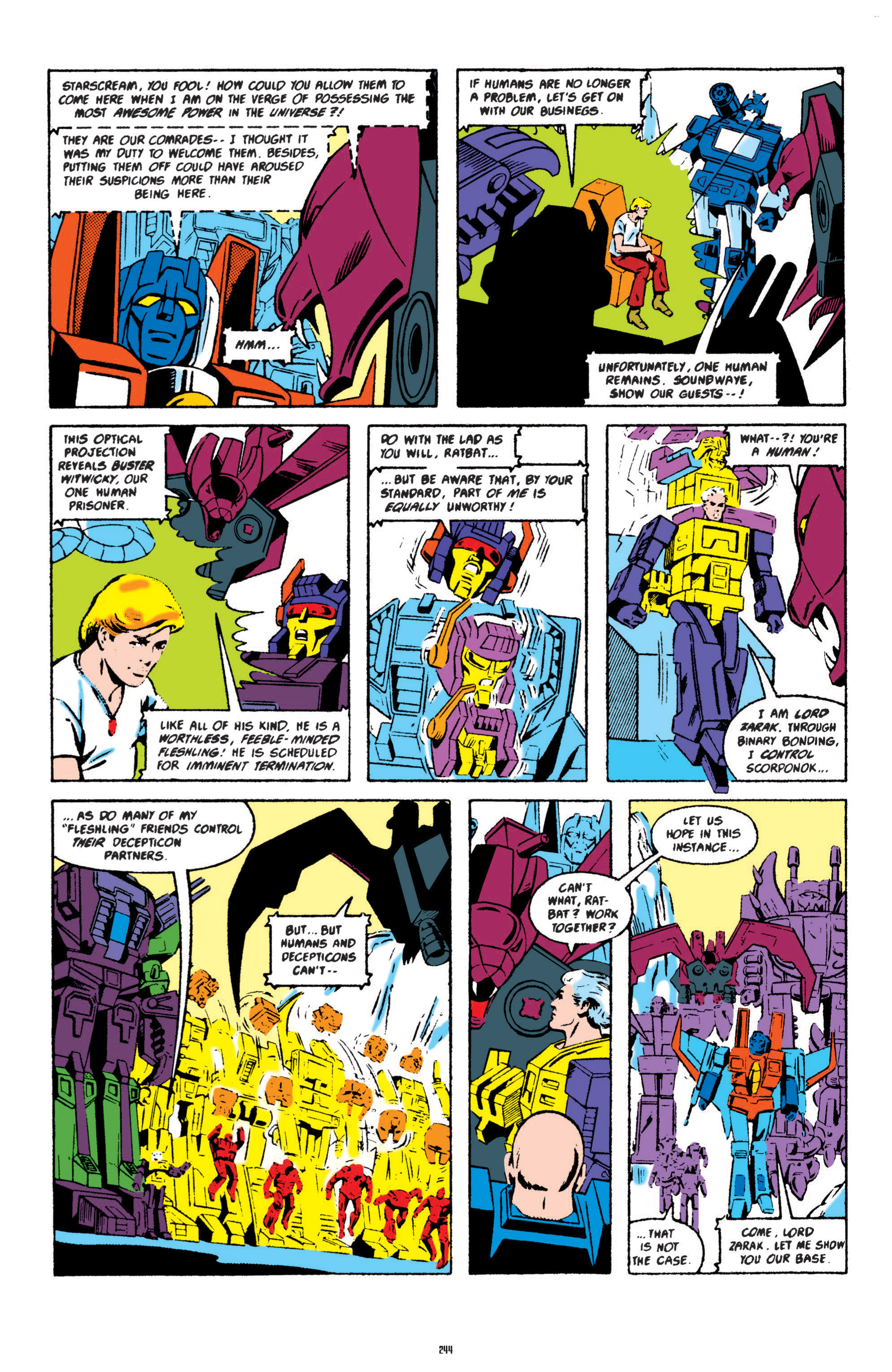 Read online The Transformers Classics comic -  Issue # TPB 4 - 245