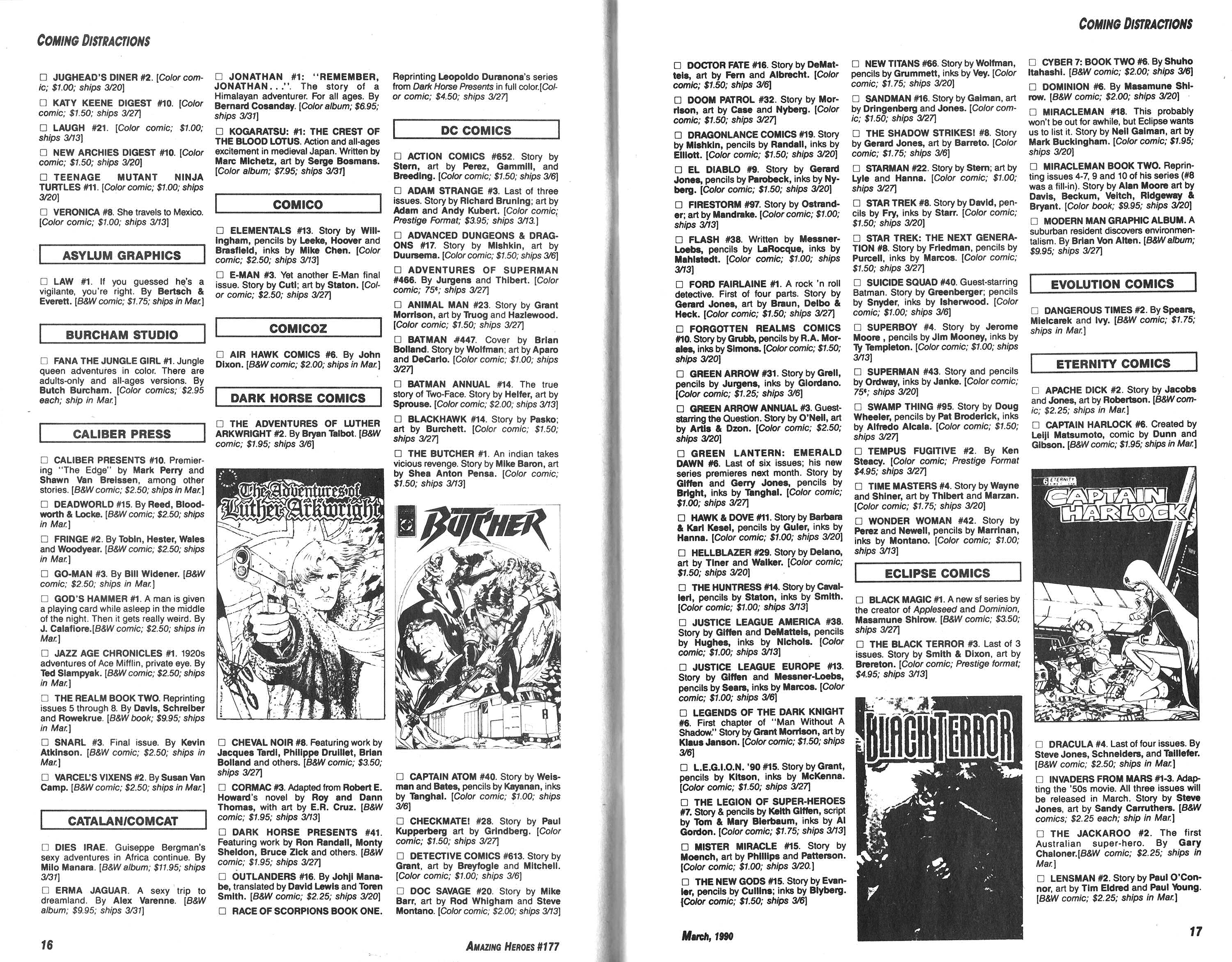 Read online Amazing Heroes comic -  Issue #177 - 9