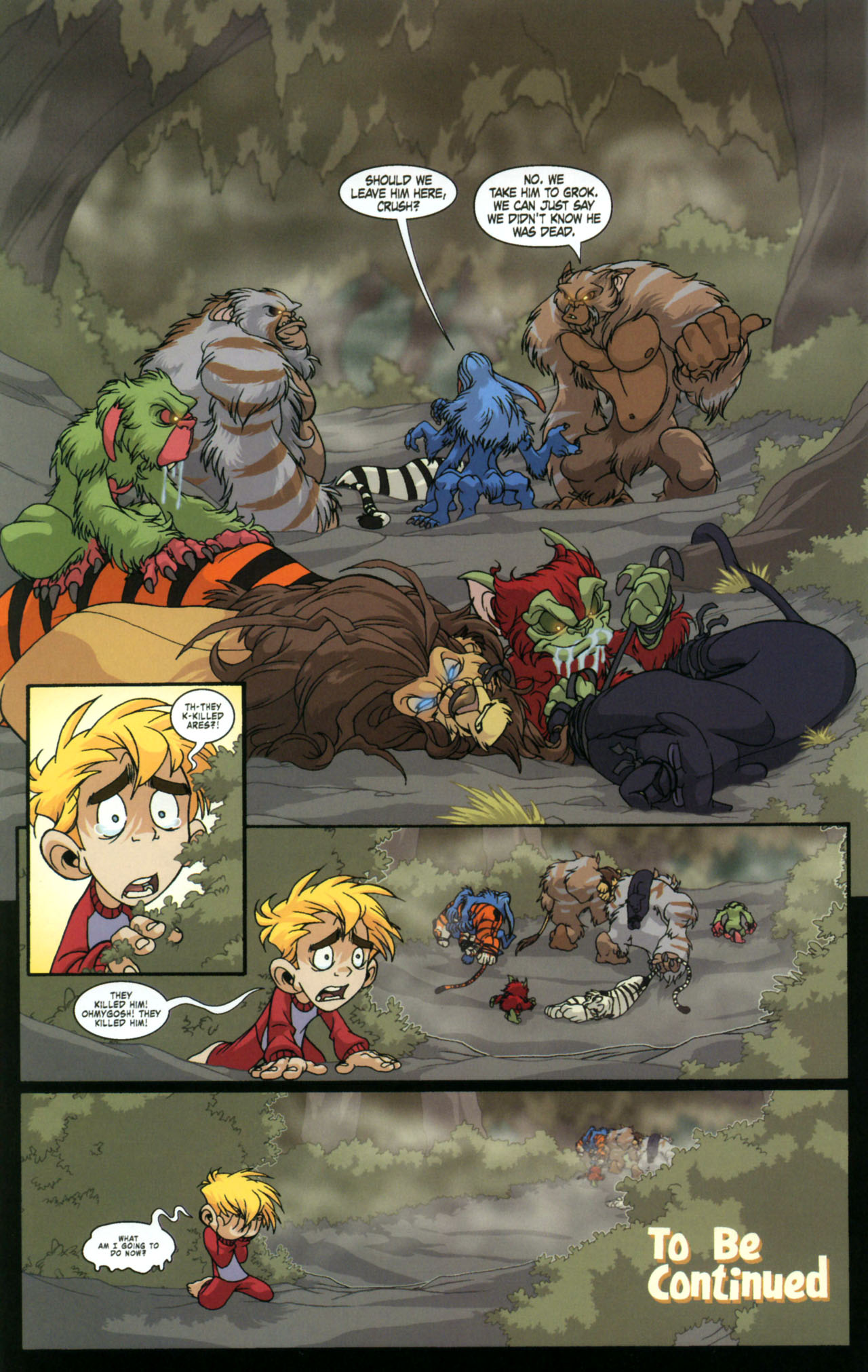 Read online Lions, Tigers and Bears comic -  Issue #3 - 23
