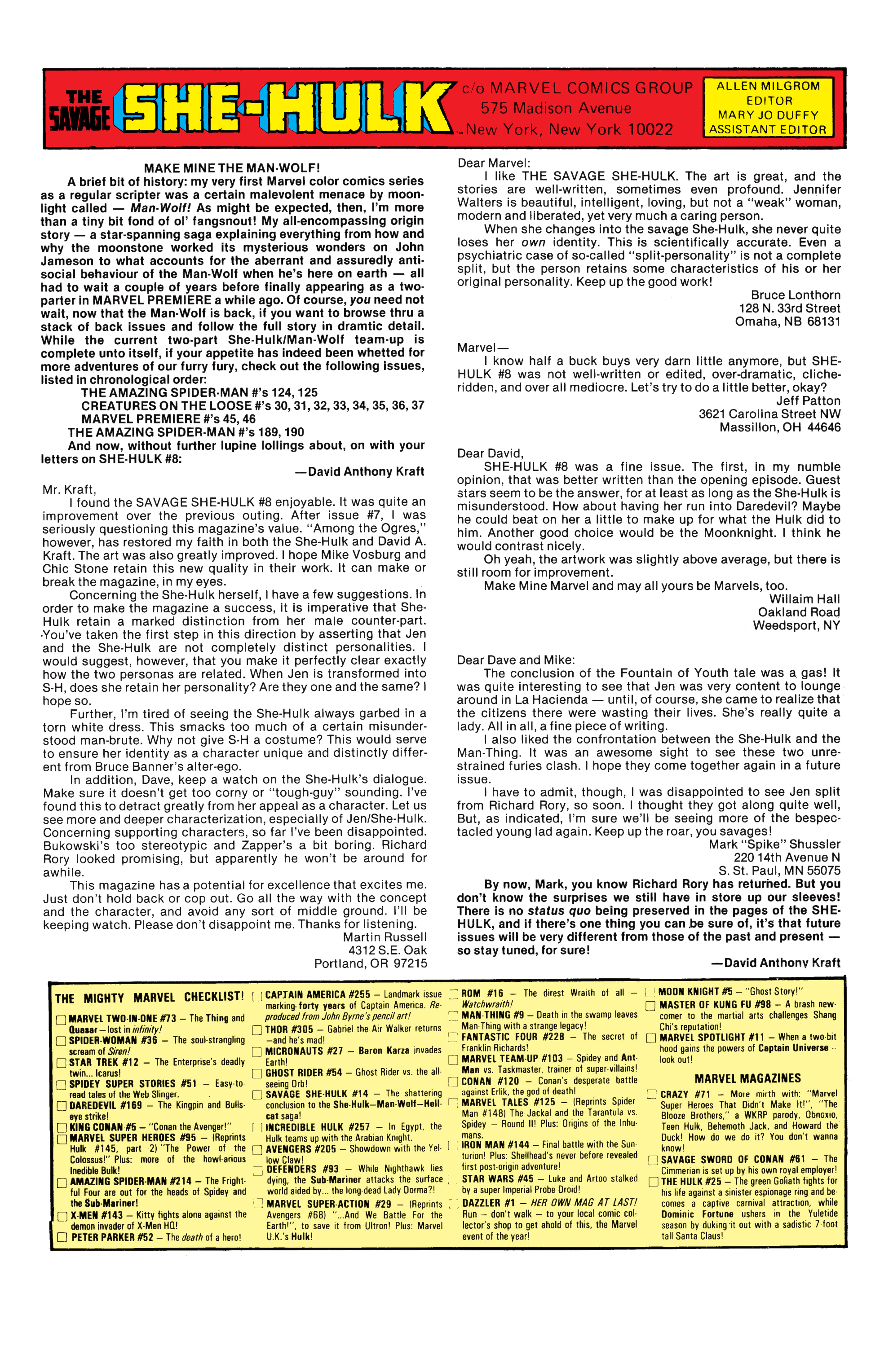 Read online The Savage She-Hulk Omnibus comic -  Issue # TPB (Part 3) - 94