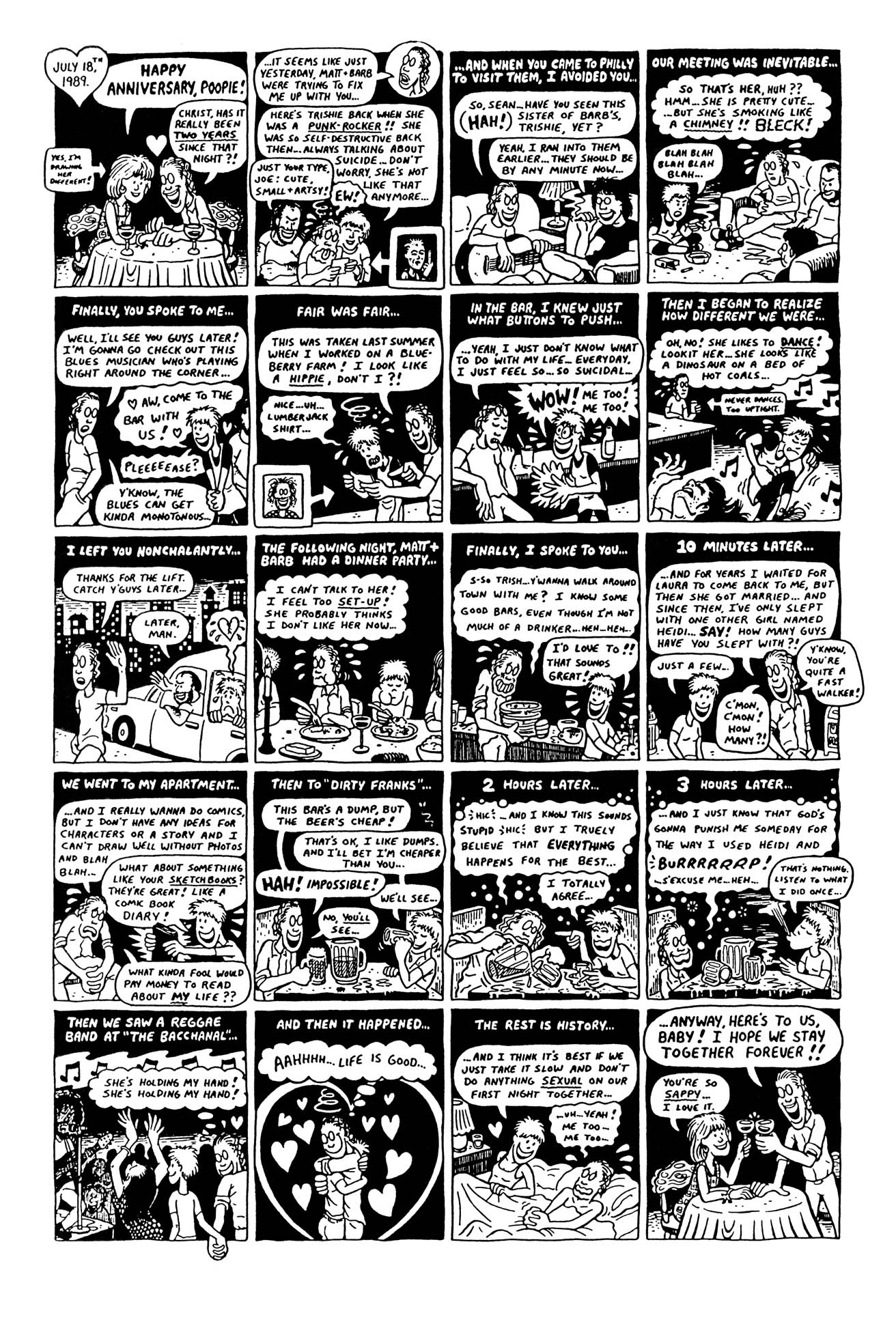 Read online Peepshow: The Cartoon Diary of Joe Matt comic -  Issue # Full - 41