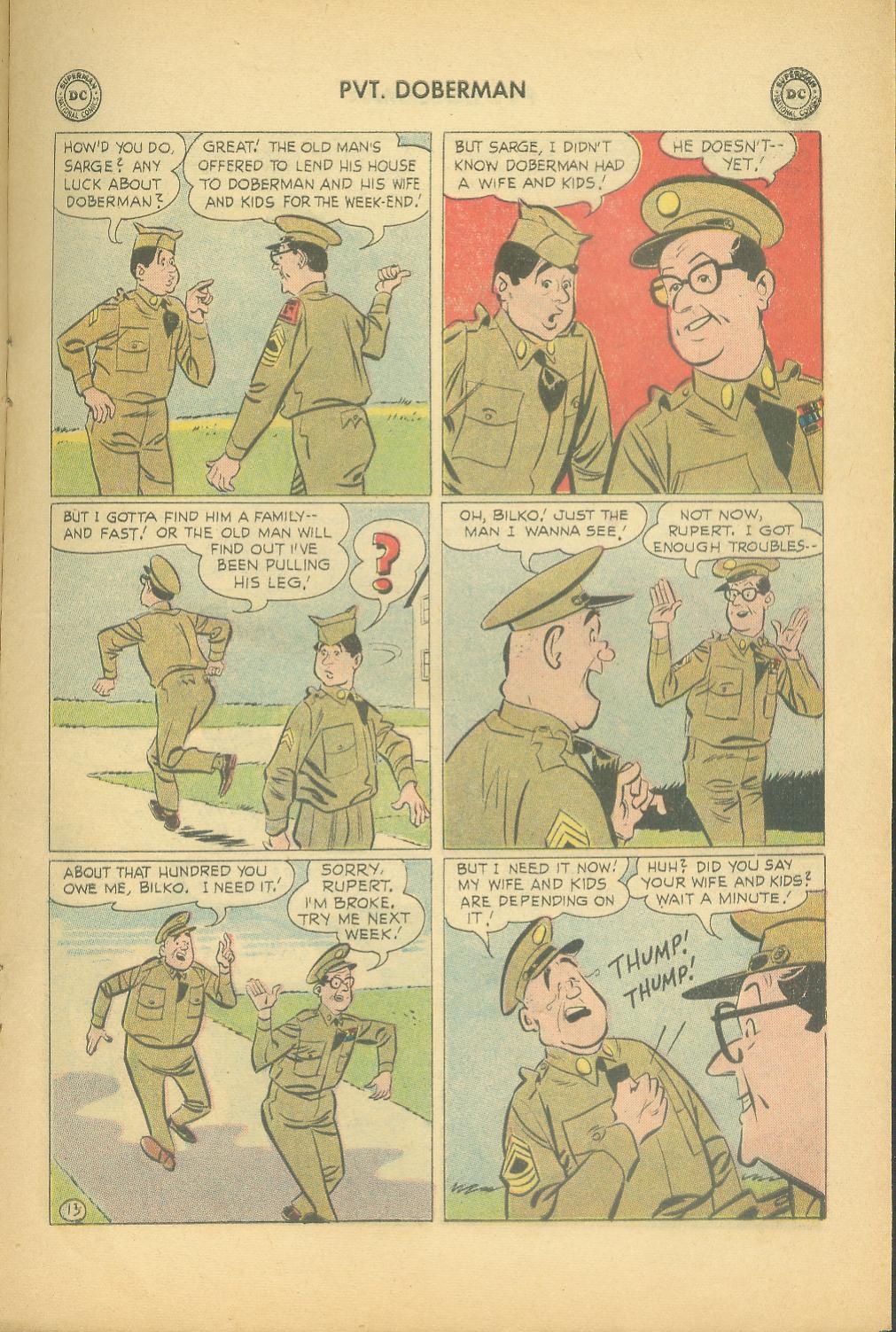 Read online Sgt. Bilko's Pvt. Doberman comic -  Issue #5 - 15