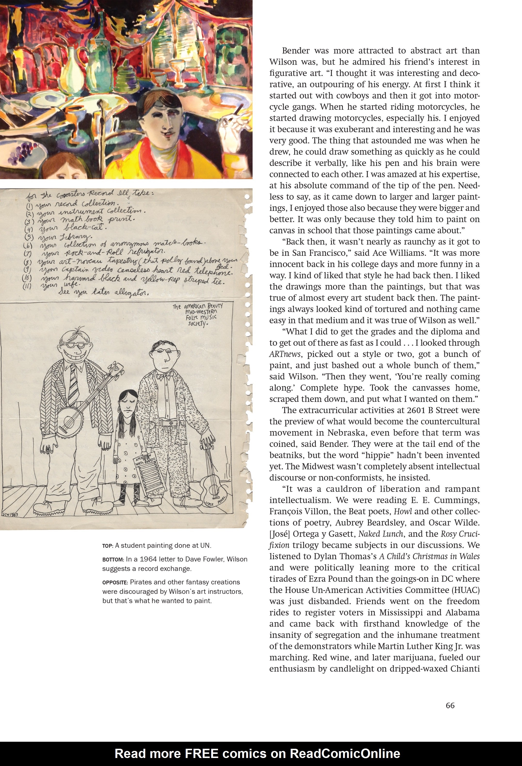 Read online The Mythology of S. Clay Wilson comic -  Issue # Pirates in the Heartland (Part 1) - 61