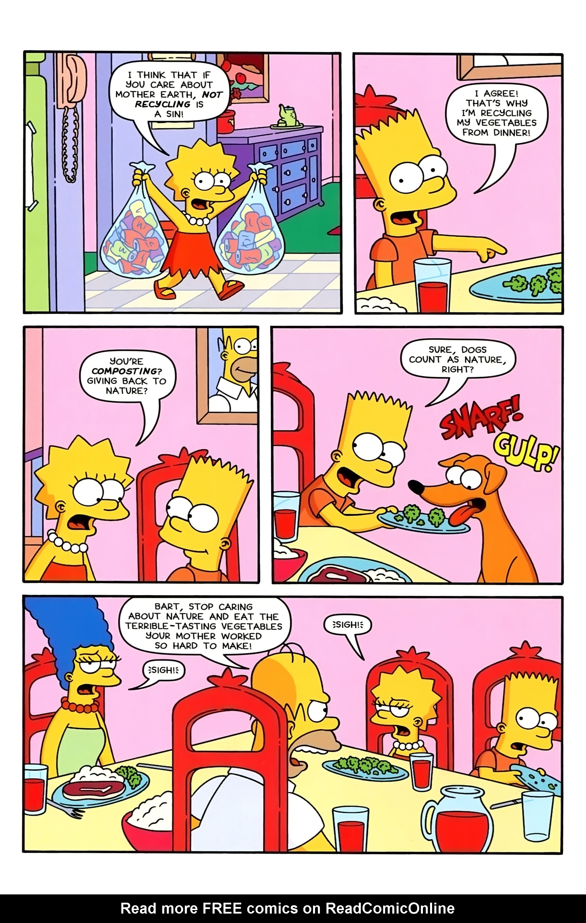 Read online Simpsons Comics comic -  Issue #234 - 22