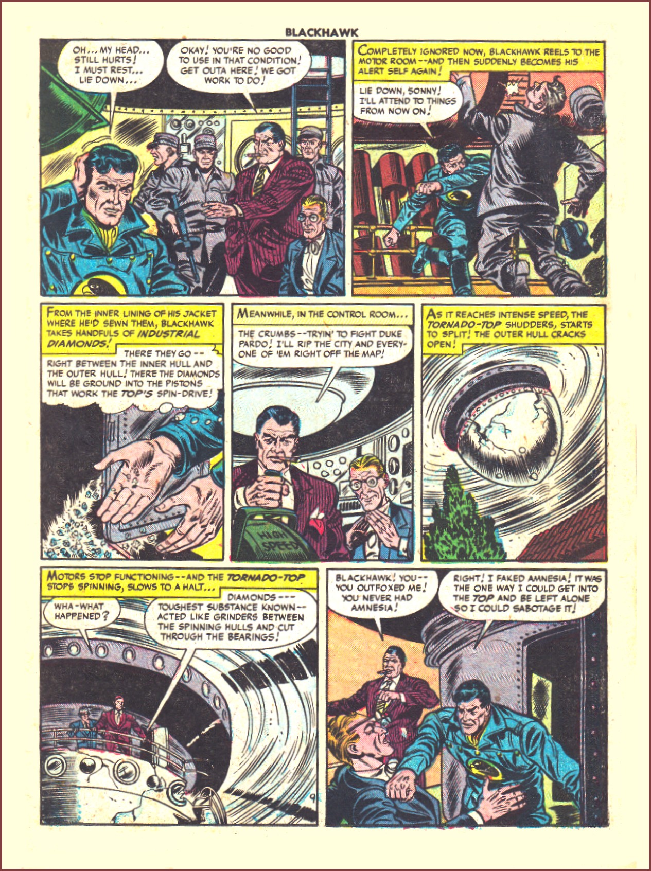 Read online Blackhawk (1957) comic -  Issue #69 - 11