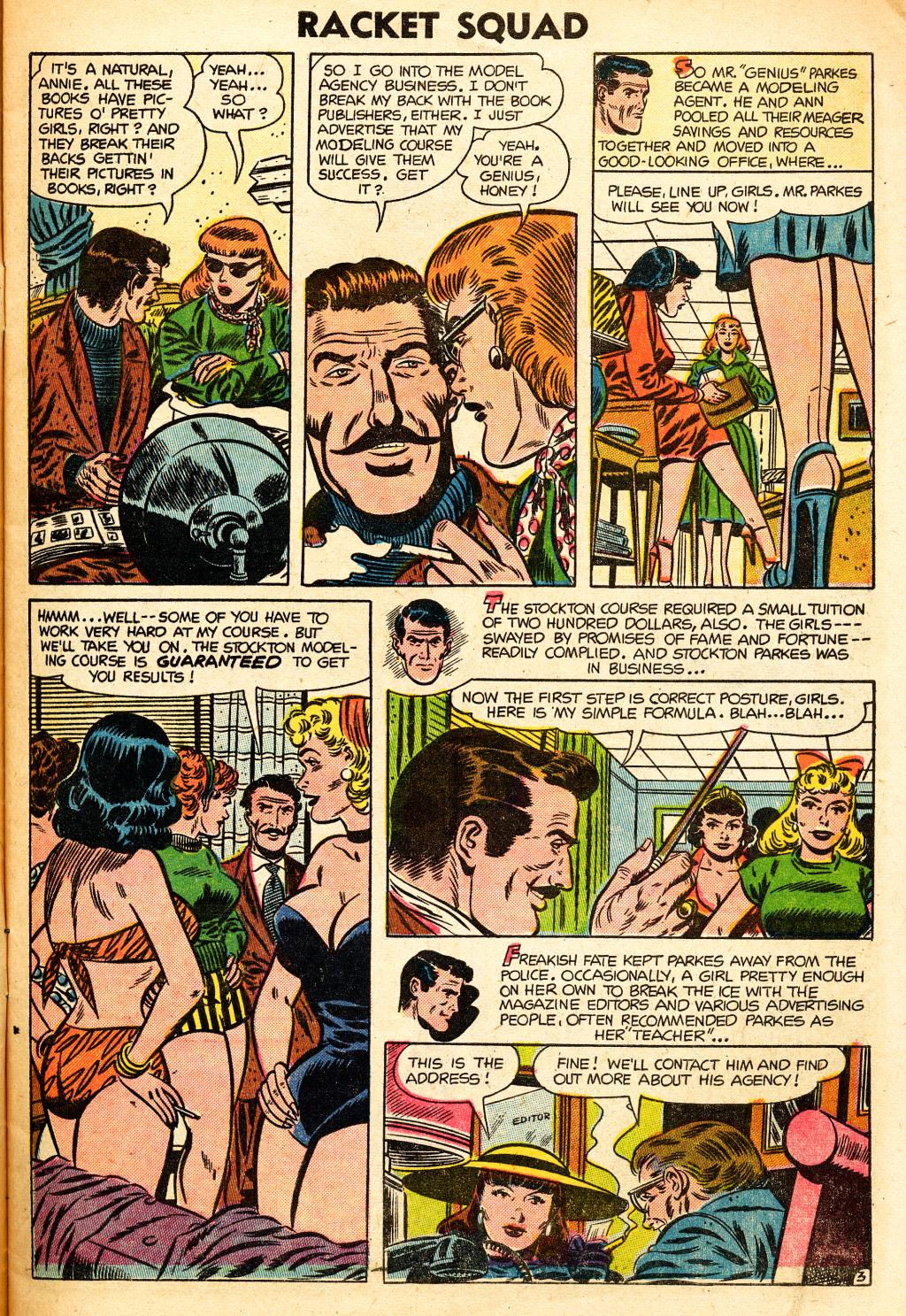 Read online Racket Squad in Action comic -  Issue #13 - 5