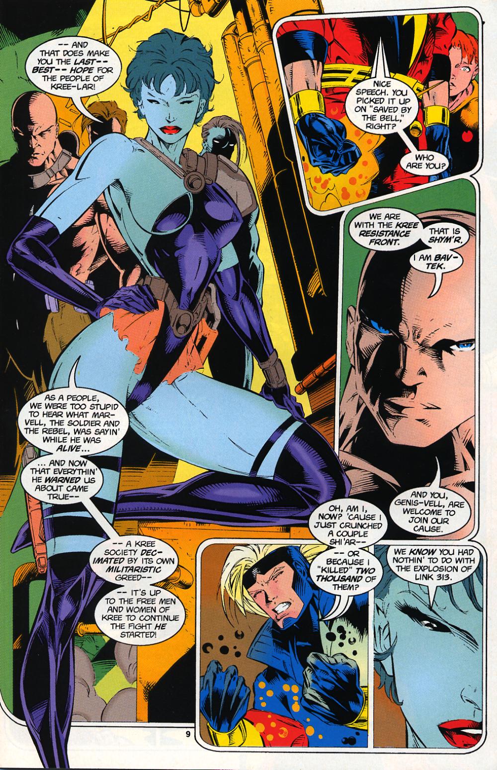 Read online Captain Marvel (1995) comic -  Issue #4 - 8