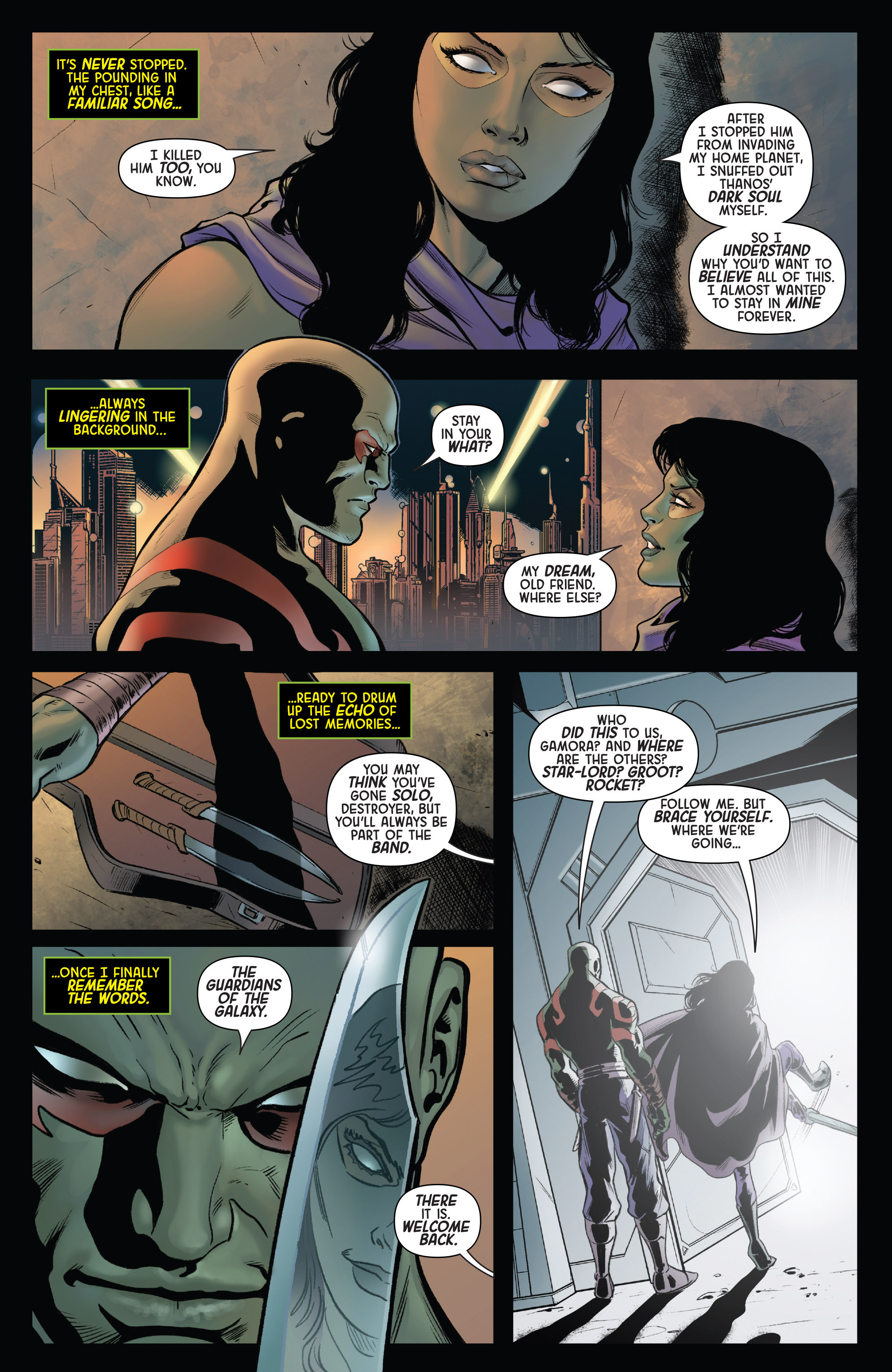 Read online Guardians of the Galaxy: Dream On comic -  Issue # Full - 5