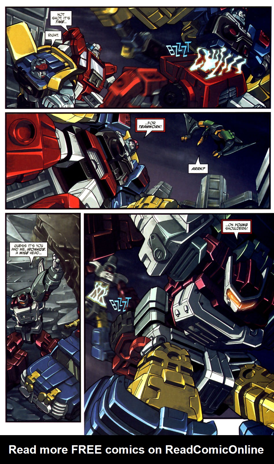 Read online Transformers Energon comic -  Issue #21 - 19