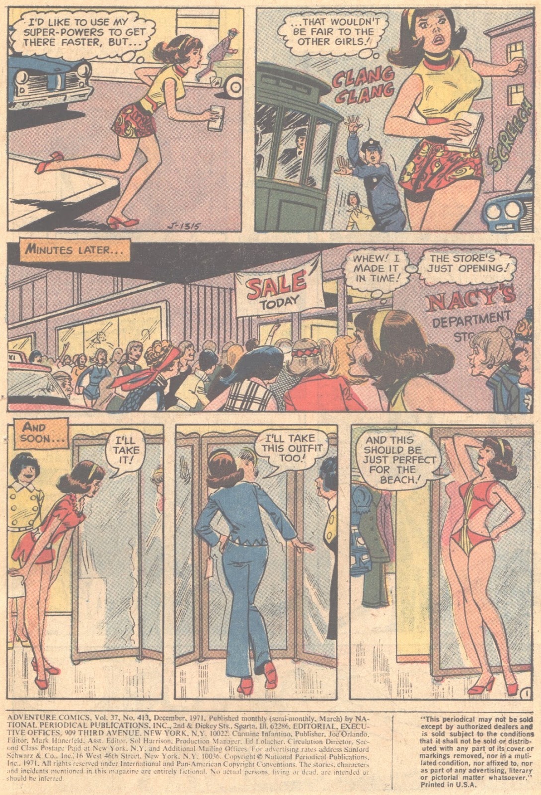 Adventure Comics (1938) issue 413 - Page 3