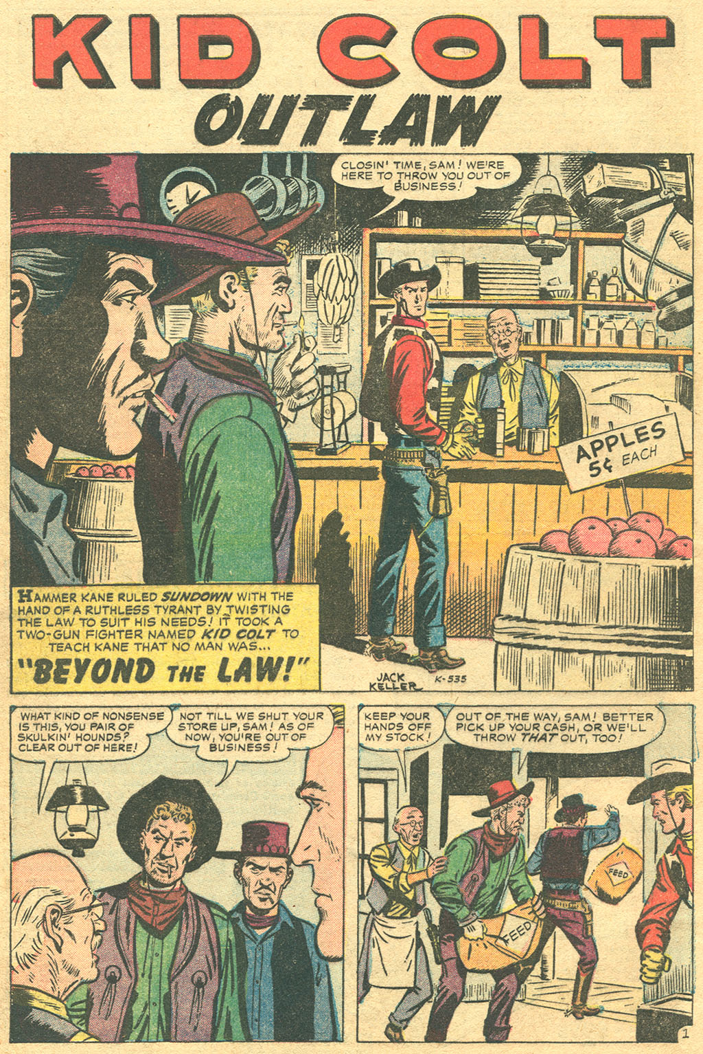 Read online Kid Colt Outlaw comic -  Issue #66 - 27
