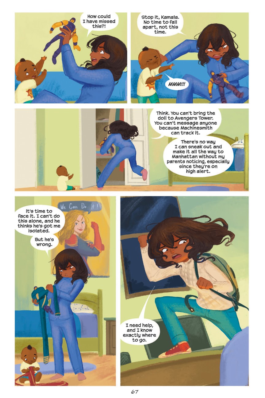 Read online Ms. Marvel: Stretched Thin comic -  Issue # TPB - 70