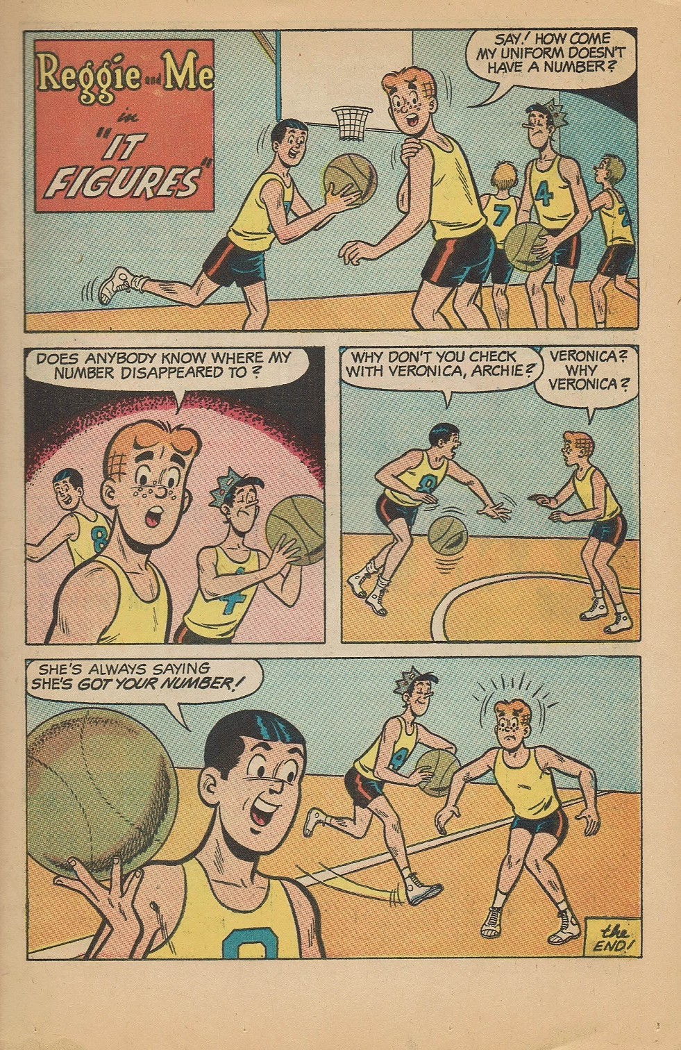 Read online Reggie and Me (1966) comic -  Issue #31 - 11