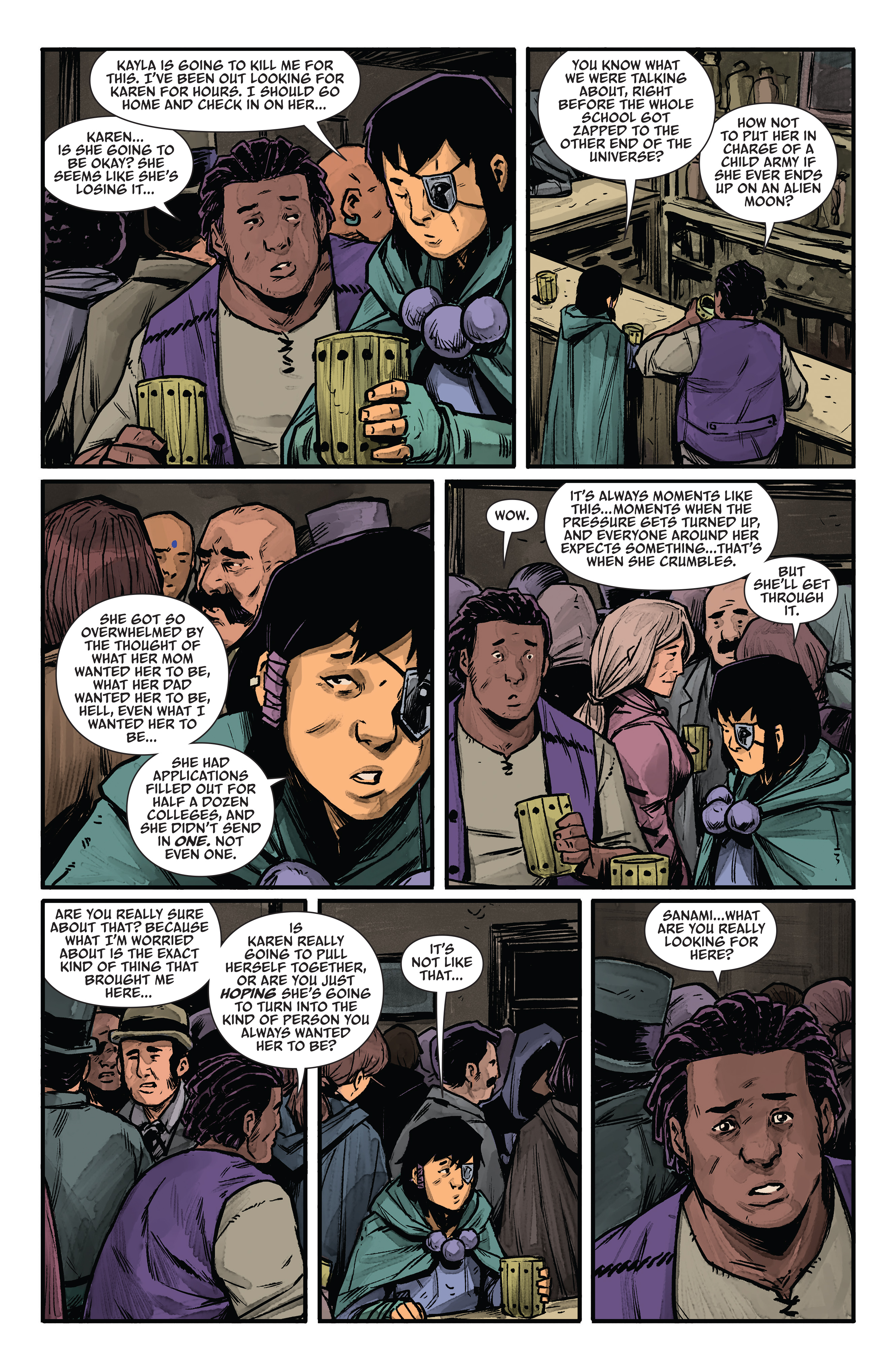 Read online The Woods comic -  Issue # _Yearbook Edition 2 (Part 3) - 23