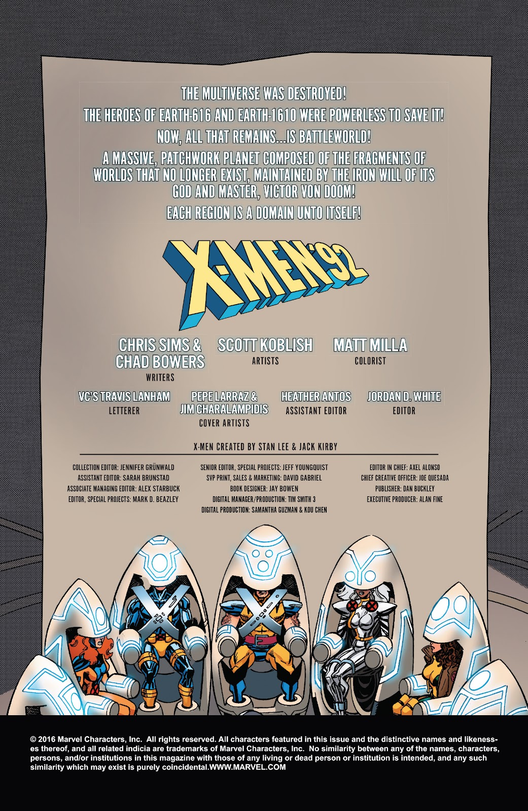 X-Men '92 (2015) issue TPB (Part 1) - Page 2