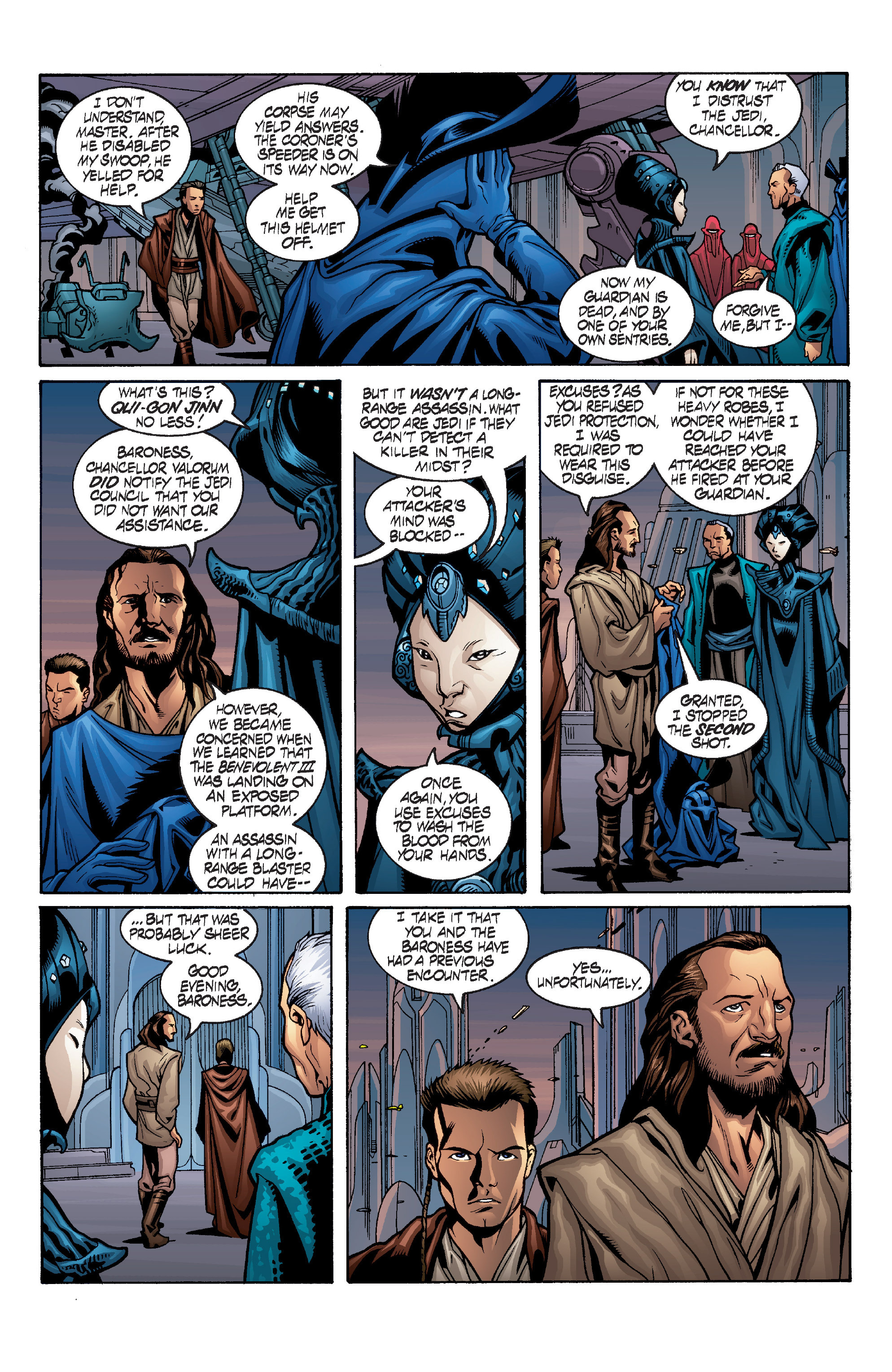 Read online Star Wars: Qui-Gon & Obi-Wan - Last Stand on Ord Mantell comic -  Issue #1 - 7