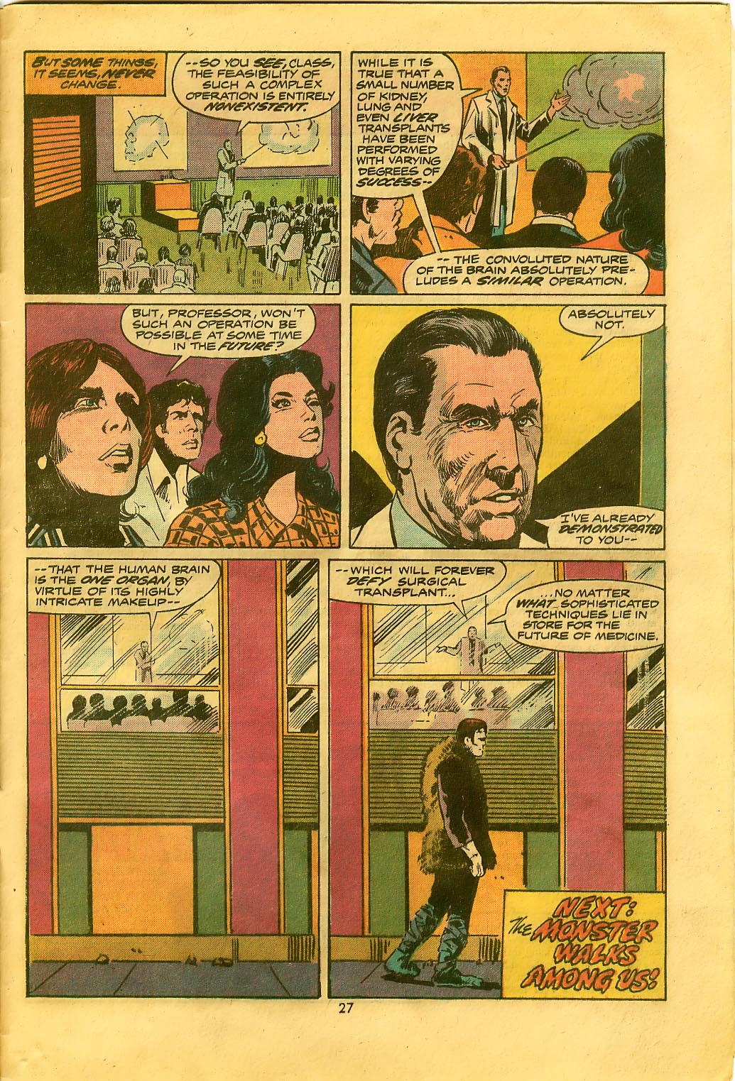 Read online Frankenstein (1973) comic -  Issue #12 - 18