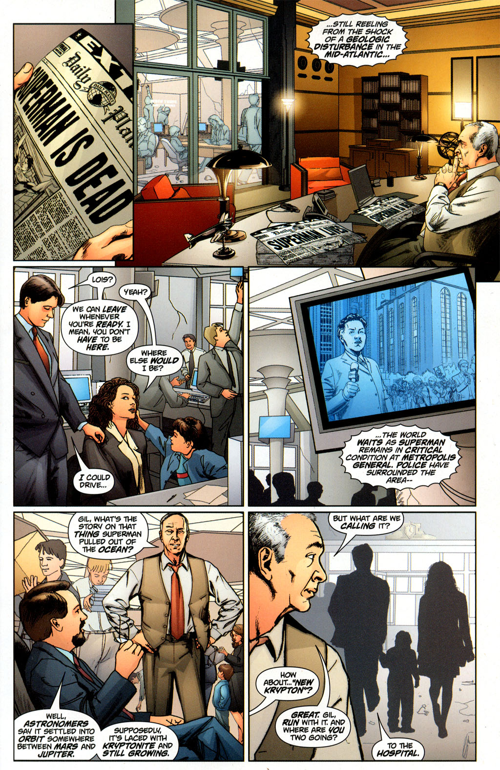 Read online Superman Returns:  The Official Movie Adaptation comic -  Issue # Full - 71