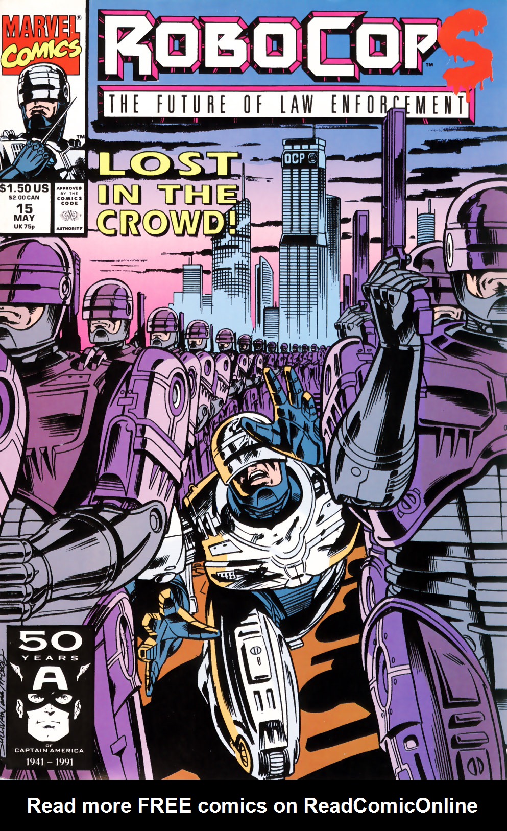 Read online Robocop (1990) comic -  Issue #15 - 1