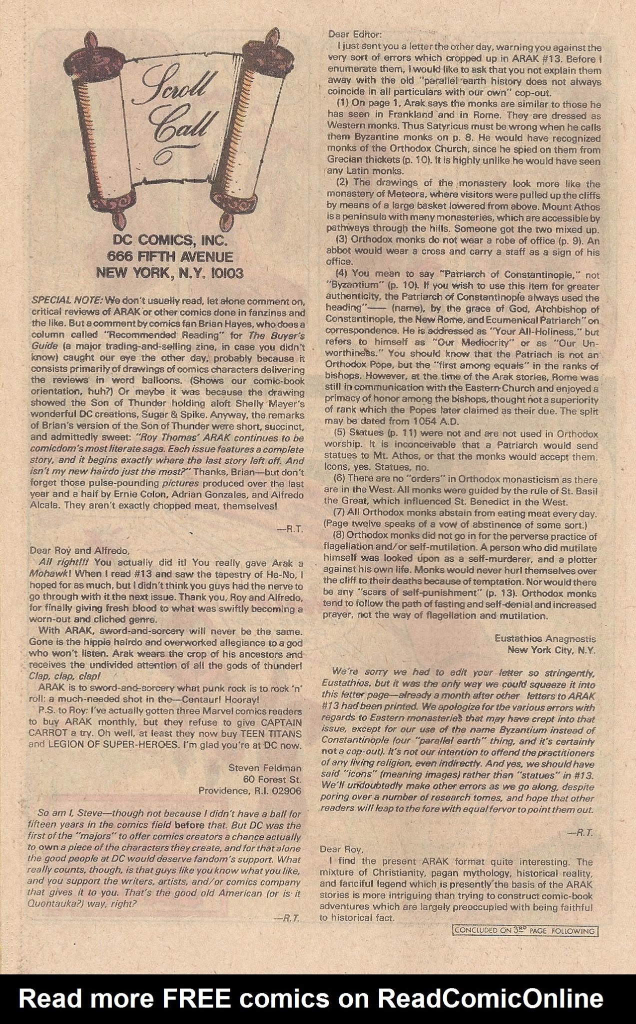 Read online Arak Son of Thunder comic -  Issue #19 - 22