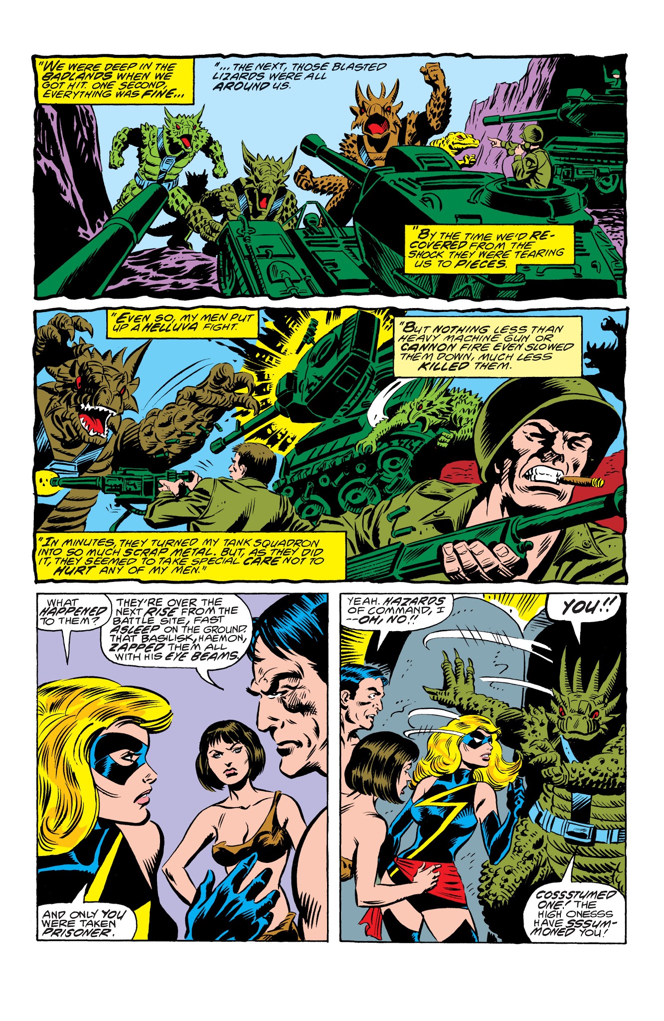 Read online Marvel Masterworks: Ms. Marvel comic -  Issue # TPB 2 - 120