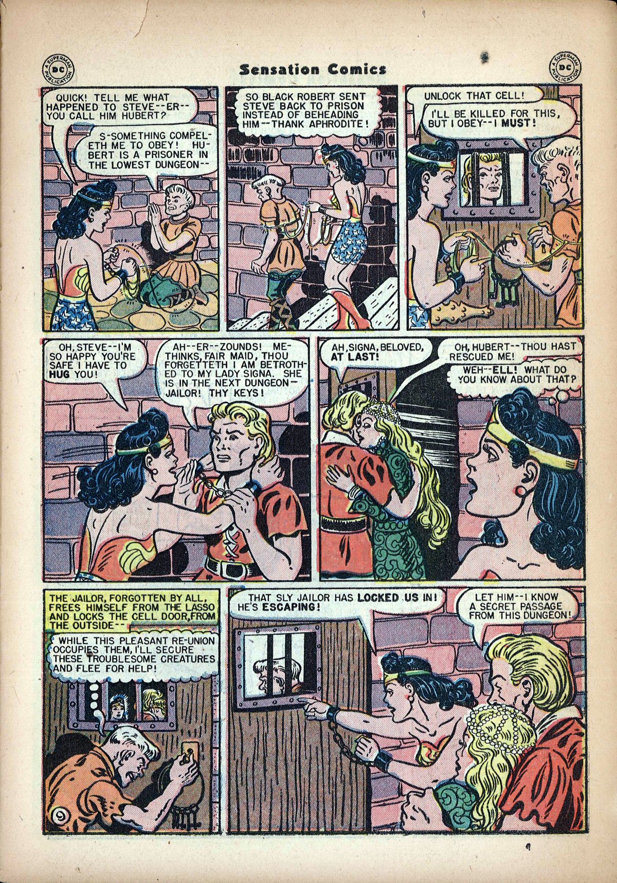 Read online Sensation (Mystery) Comics comic -  Issue #62 - 11