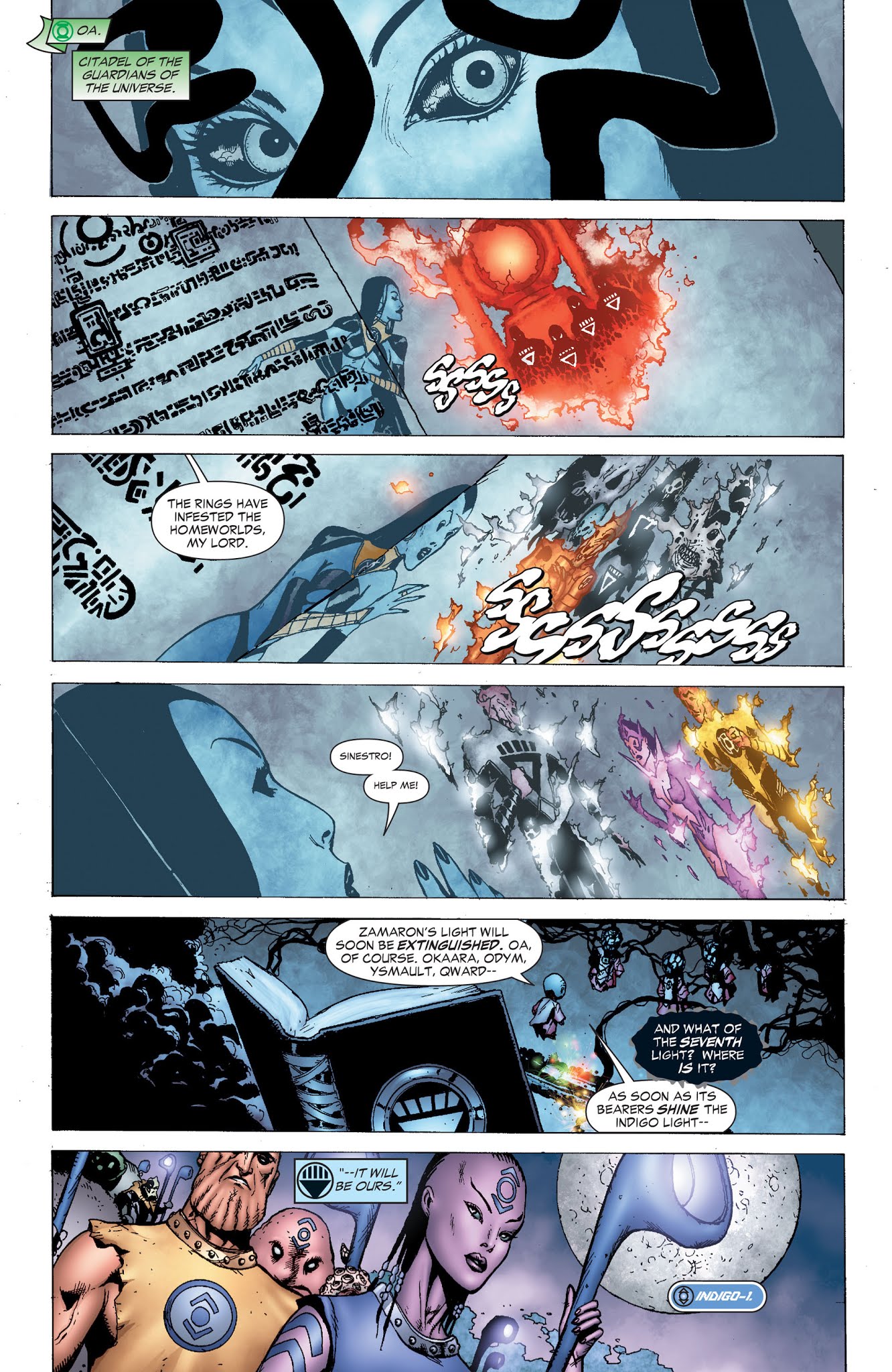 Read online Green Lantern (2005) comic -  Issue # _TPB 8 (Part 1) - 69