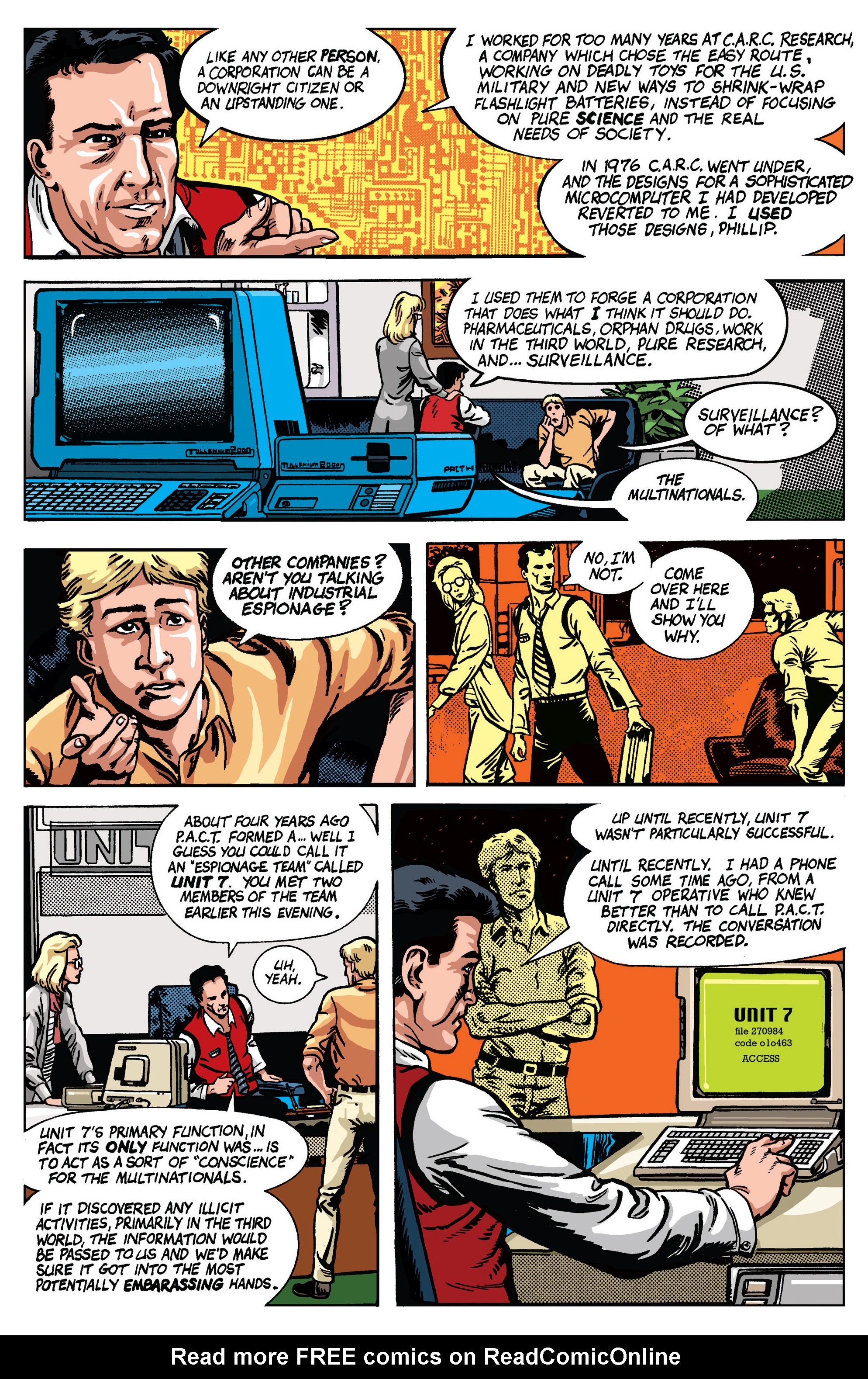 Read online Chapterhouse Archives: Northguard comic -  Issue #1 - 9