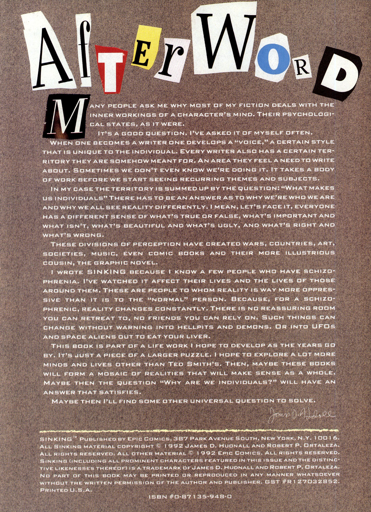 Read online Sinking comic -  Issue # TPB - 81