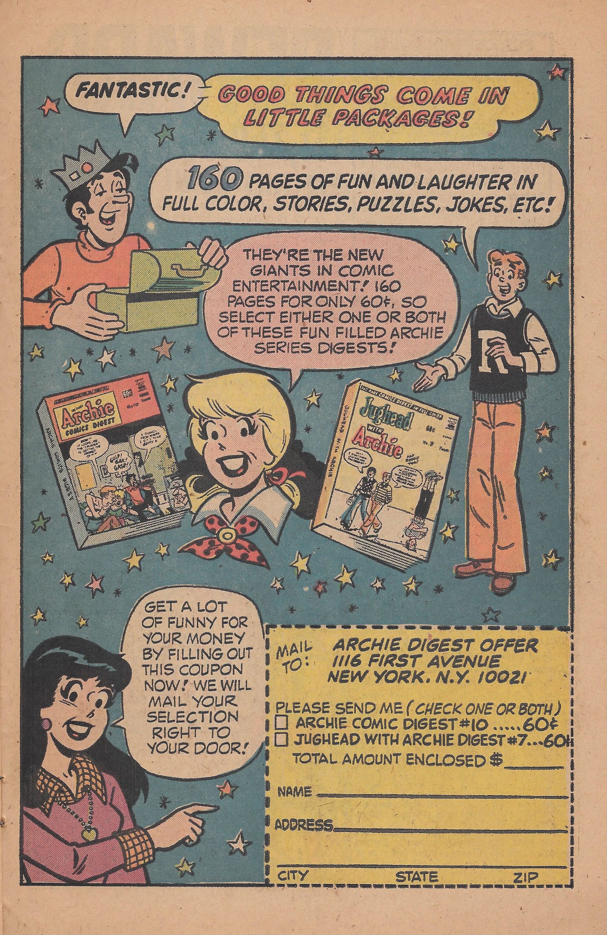 Read online Reggie and Me (1966) comic -  Issue #77 - 27